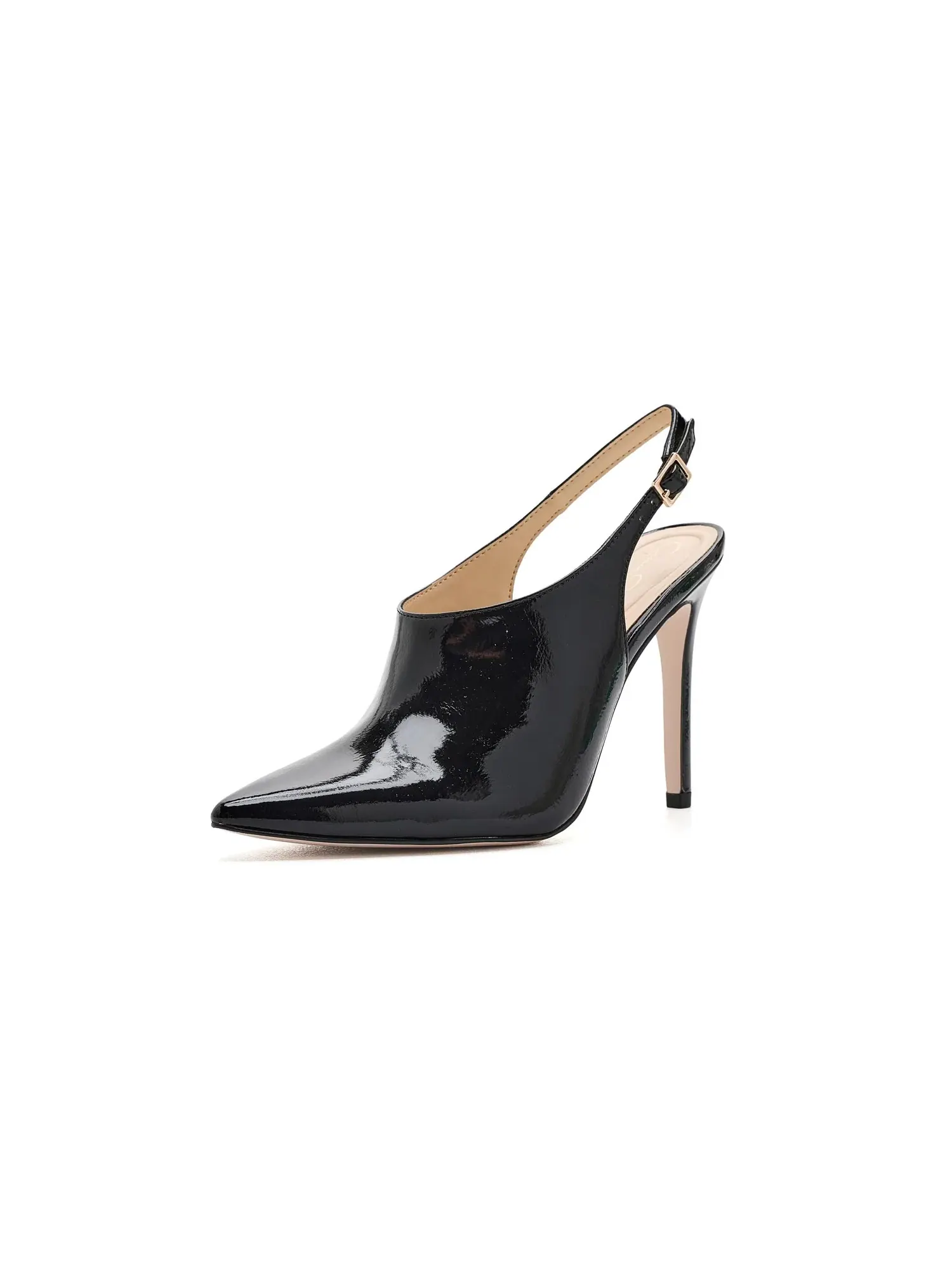 Мюли на высоком каблуке Pavie Pointed Toe High Heels Mule Jessica Simpson — изображение 1 из 4, черный