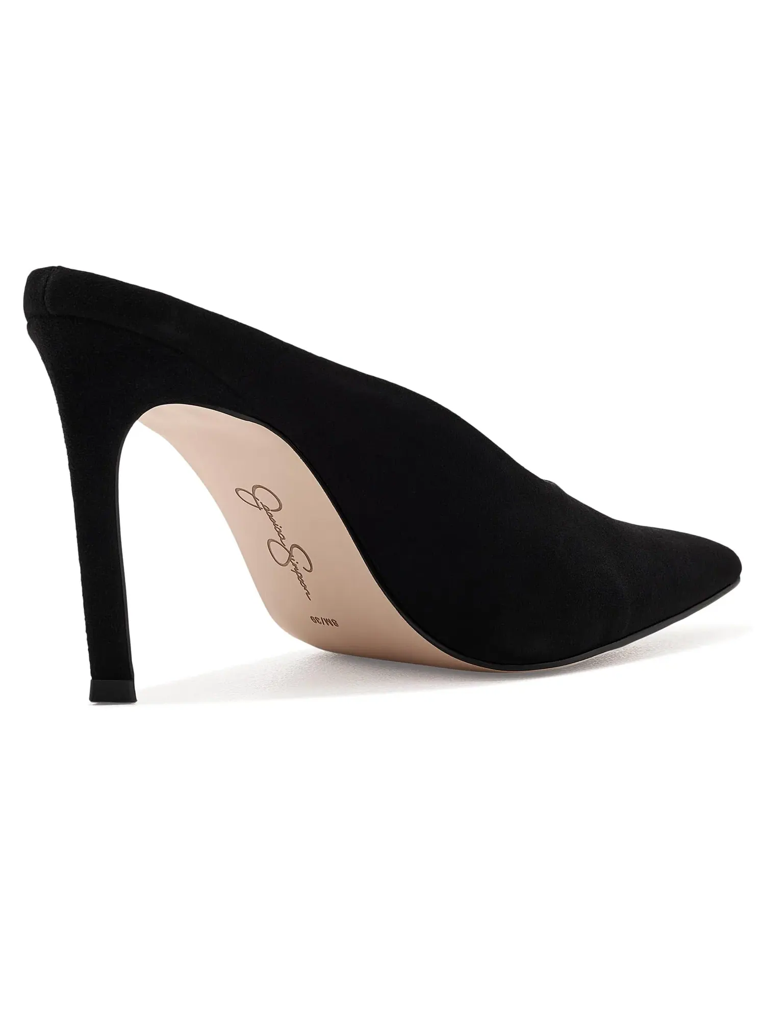 Мюли на высоком каблуке Wilix High Heels Mule Jessica Simpson — изображение 3 из 4, черный