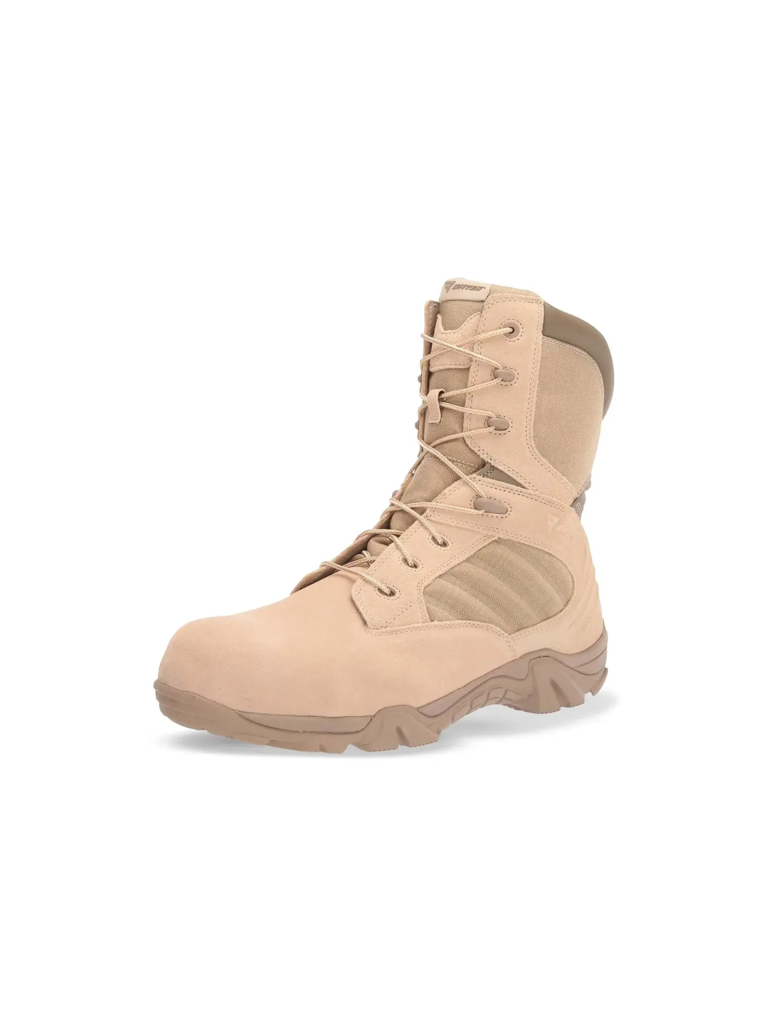 Рабочие ботинки GX-8 с композитным носком и боковой молнией Bates Footwear — изображение 1 из 4, бежевый