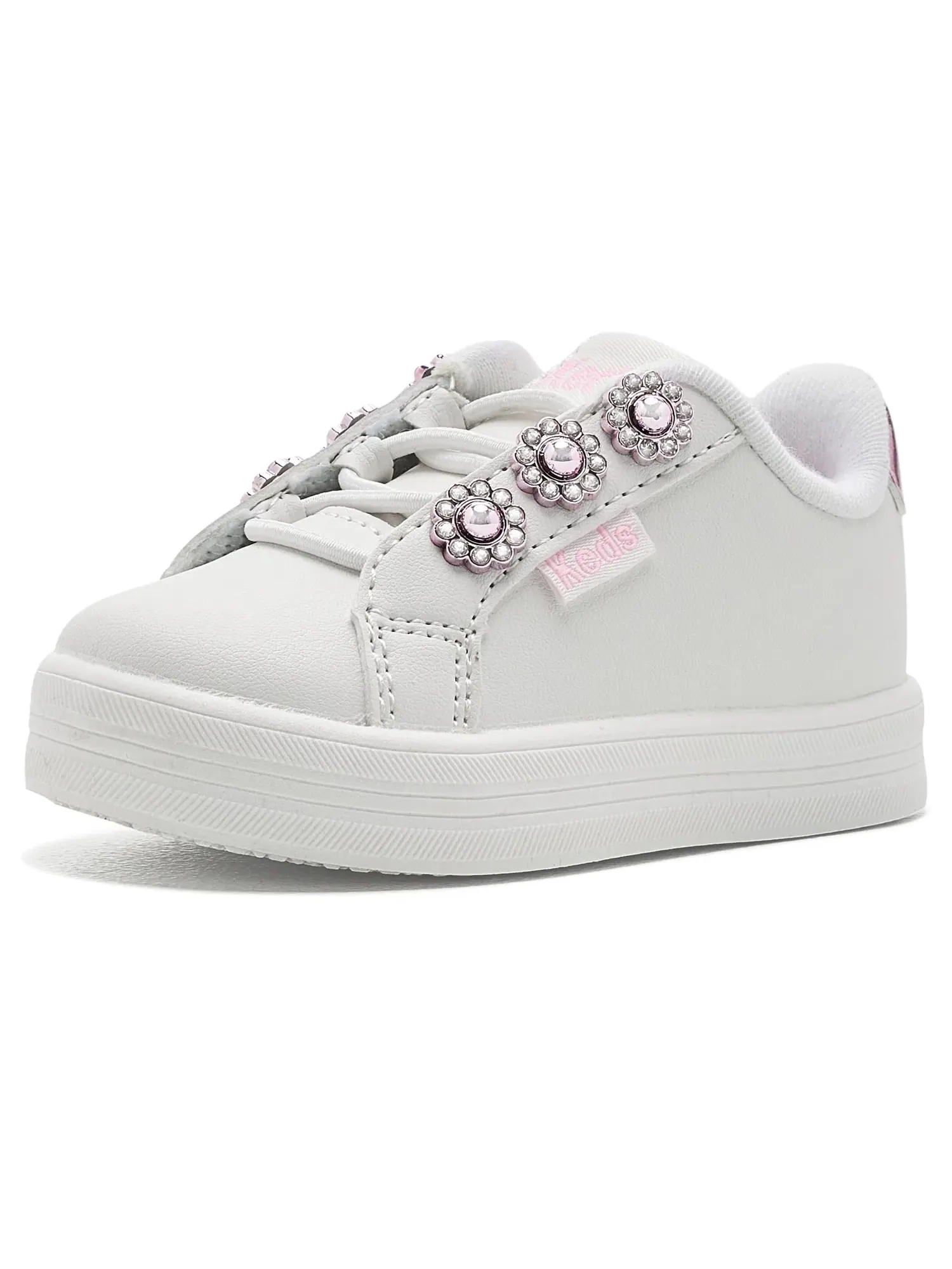 Кроссовки Kara Court (для малышей) Keds Kids — изображение 1 из 4, белый