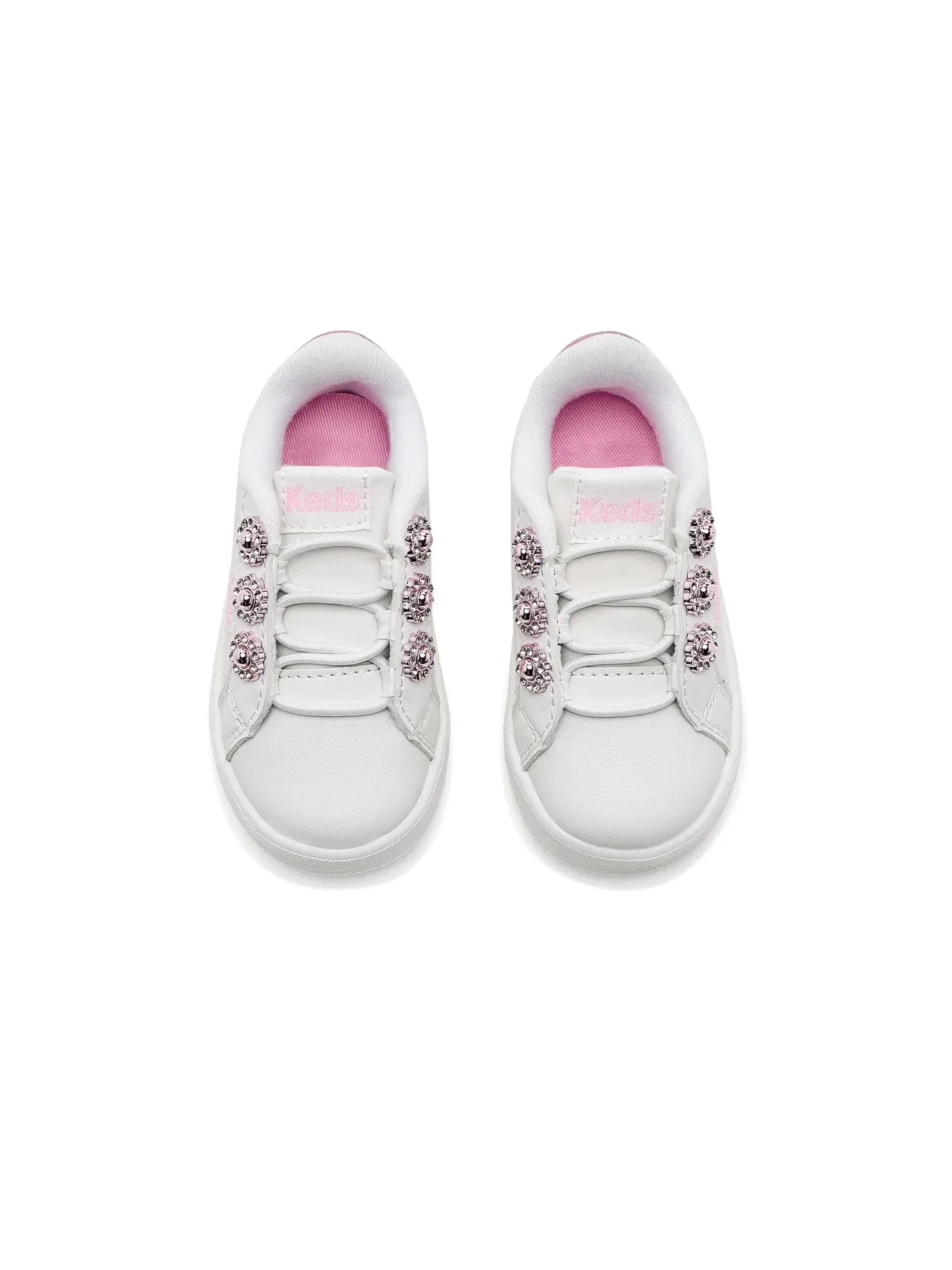 Кроссовки Kara Court (для малышей) Keds Kids — изображение 2 из 4, белый
