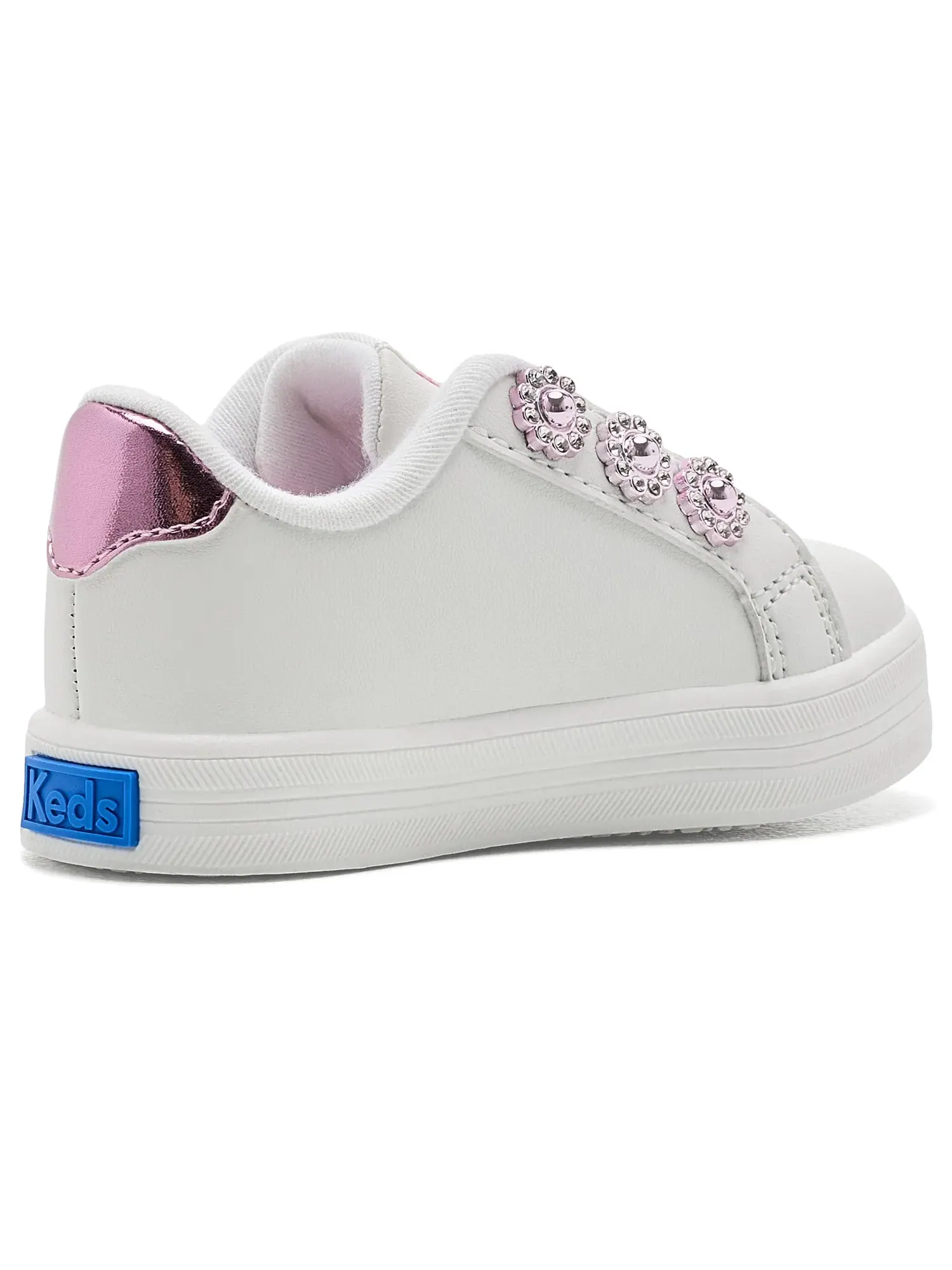 Кроссовки Kara Court (для малышей) Keds Kids — изображение 3 из 4, белый