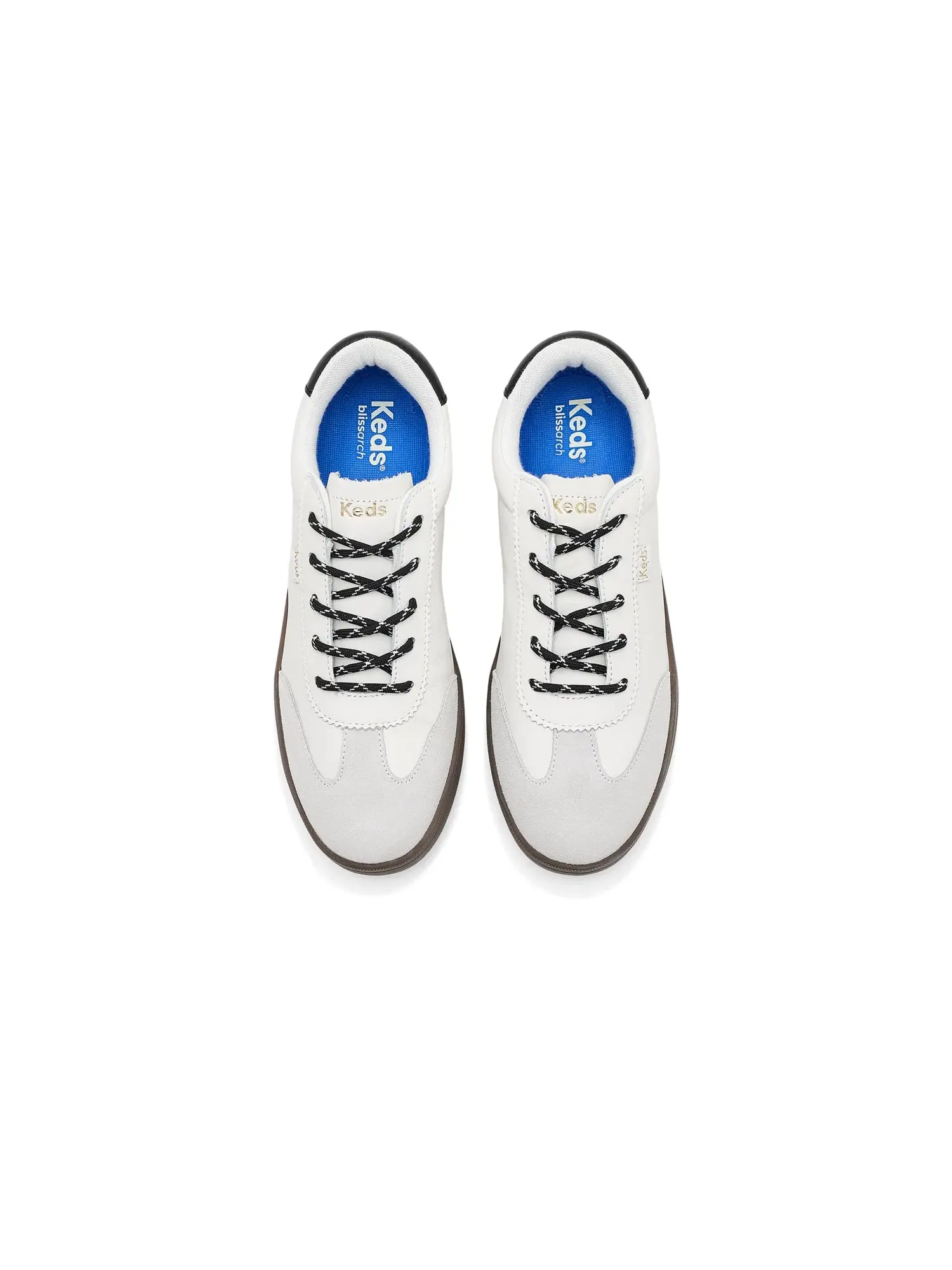 Кроссовки Ace II T-Toe Lace-Up Keds — изображение 2 из 4, белый/черный