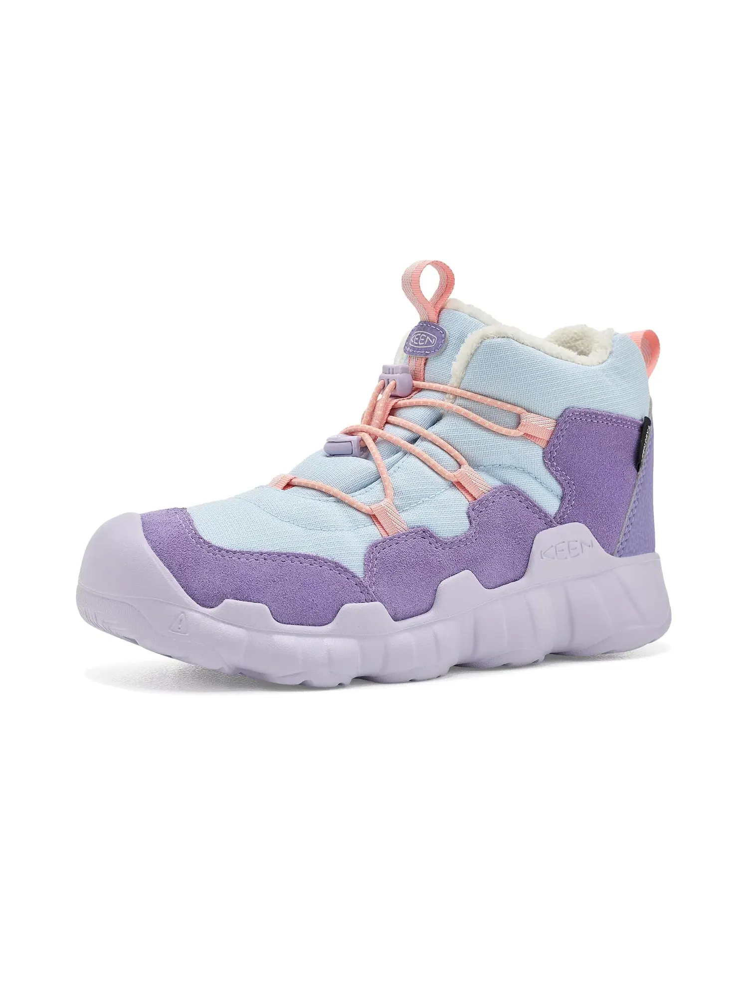 Водонепроницаемые ботинки Hypowser Chukka (для маленьких и больших детей) Keen Kids — изображение 1 из 4, фиолетовый