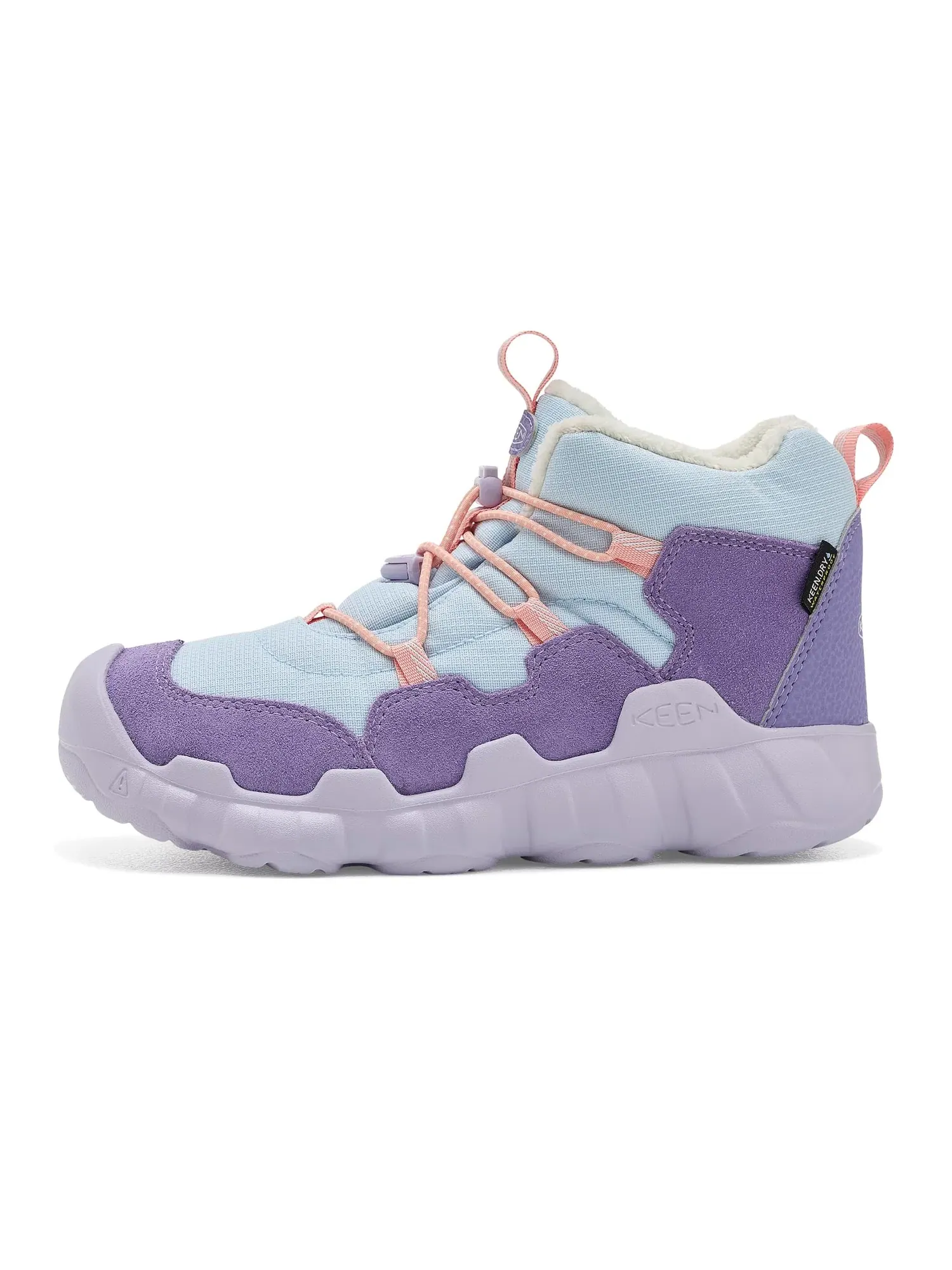 Водонепроницаемые ботинки Hypowser Chukka (для маленьких и больших детей) Keen Kids — изображение 4 из 4, фиолетовый