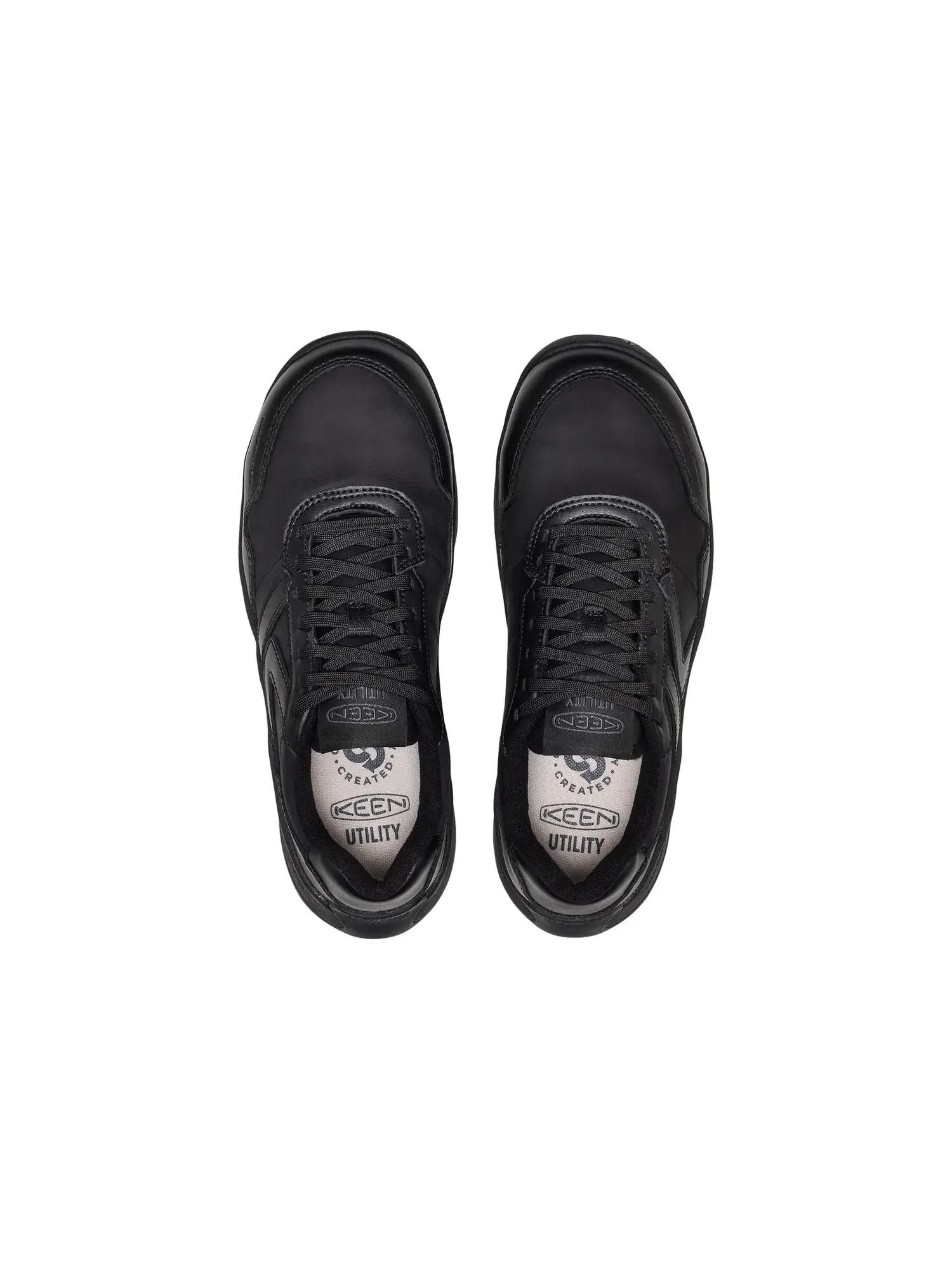 Рабочие кроссовки KS86 Utility LTR (с мягким носком) Keen Utility — изображение 2 из 4, черный/черный