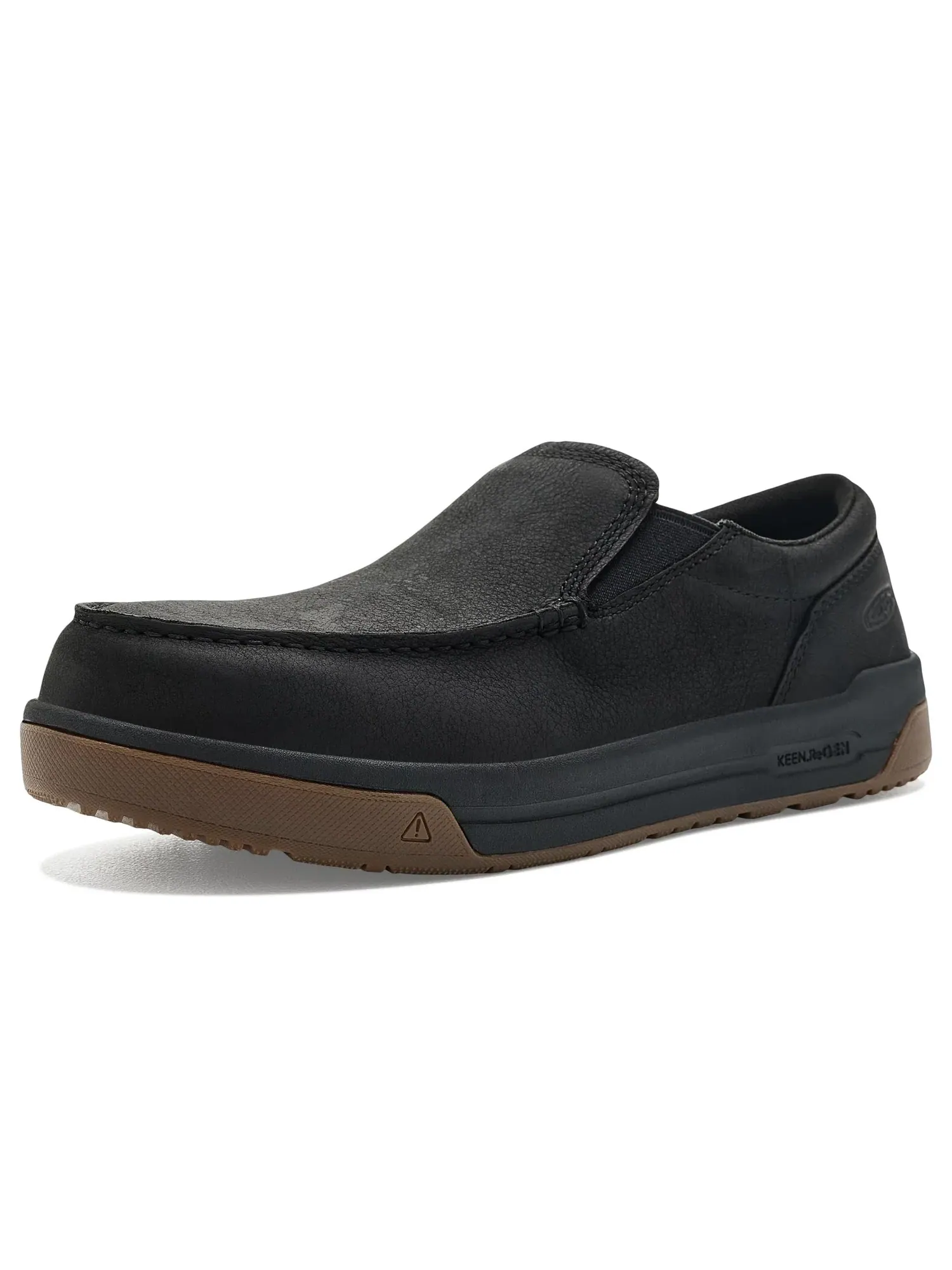 Рабочие кроссовки без шнуровки Gibson Slip-On Work Shoes (Carbon Toe) Keen Utility — изображение 1 из 4, черный