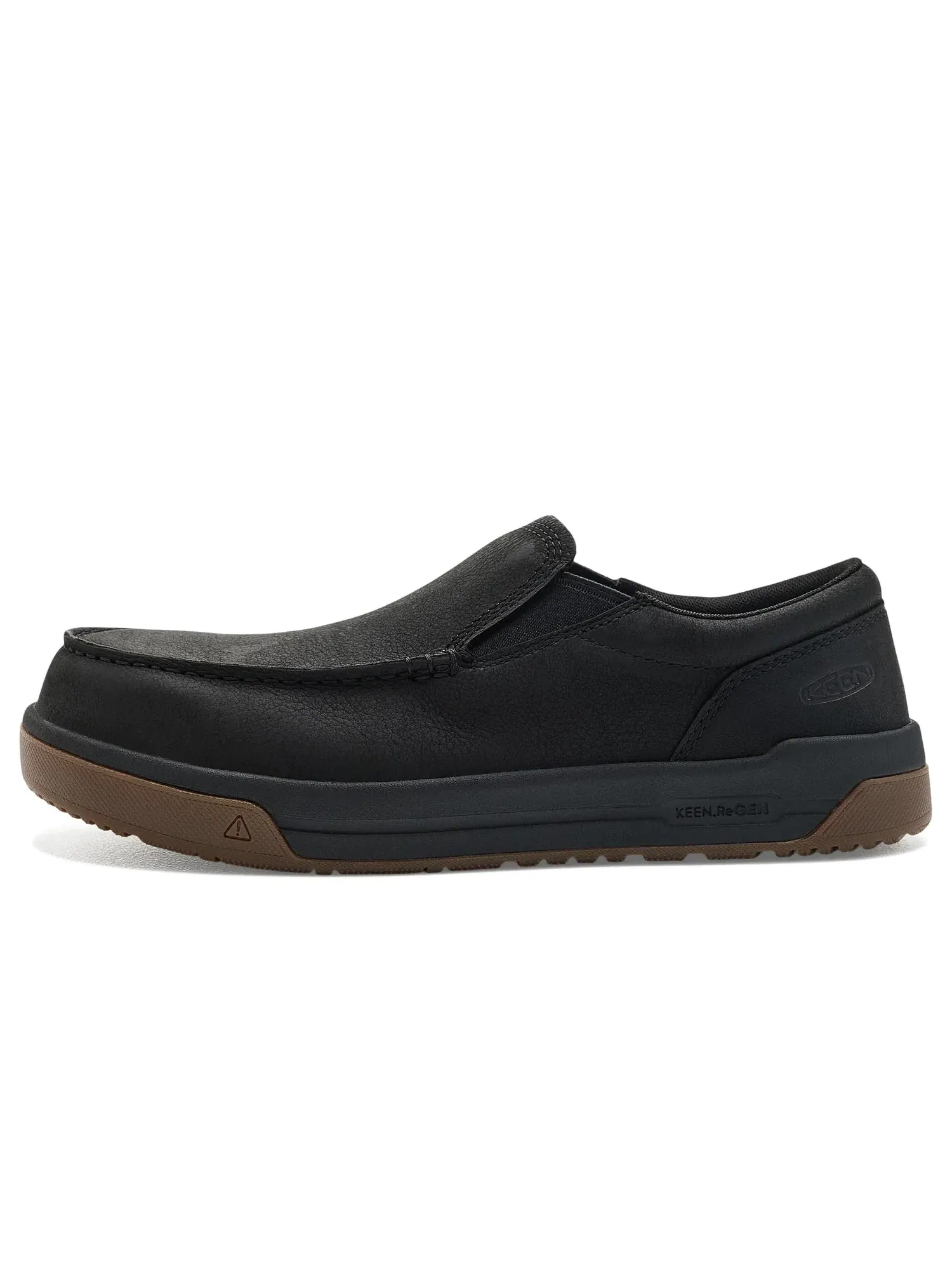 Рабочие кроссовки без шнуровки Gibson Slip-On Work Shoes (Carbon Toe) Keen Utility — изображение 4 из 4, черный
