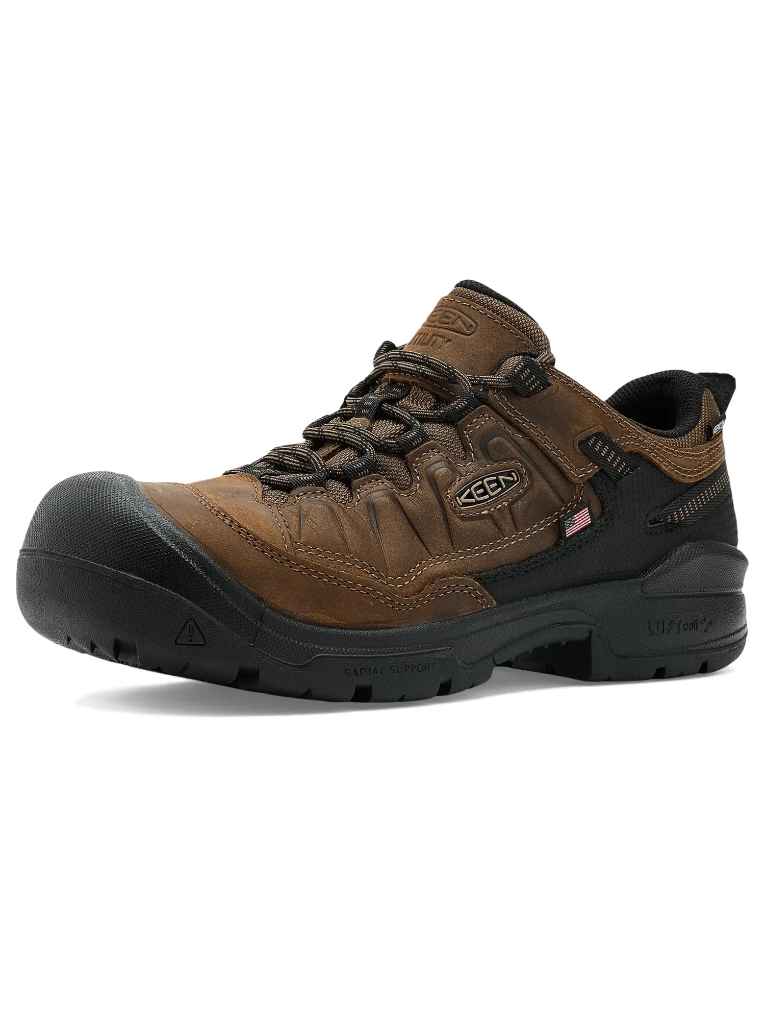 Водонепроницаемые рабочие кроссовки Targhee IV Waterproof Work Shoes (Carbon Toe) Keen Utility — изображение 1 из 4