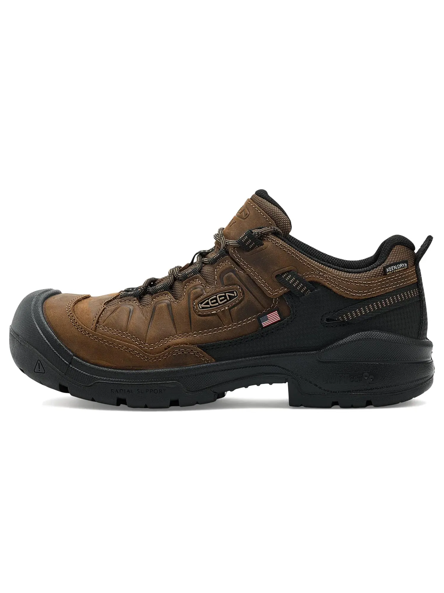 Водонепроницаемые рабочие кроссовки Targhee IV Waterproof Work Shoes (Carbon Toe) Keen Utility — изображение 4 из 4