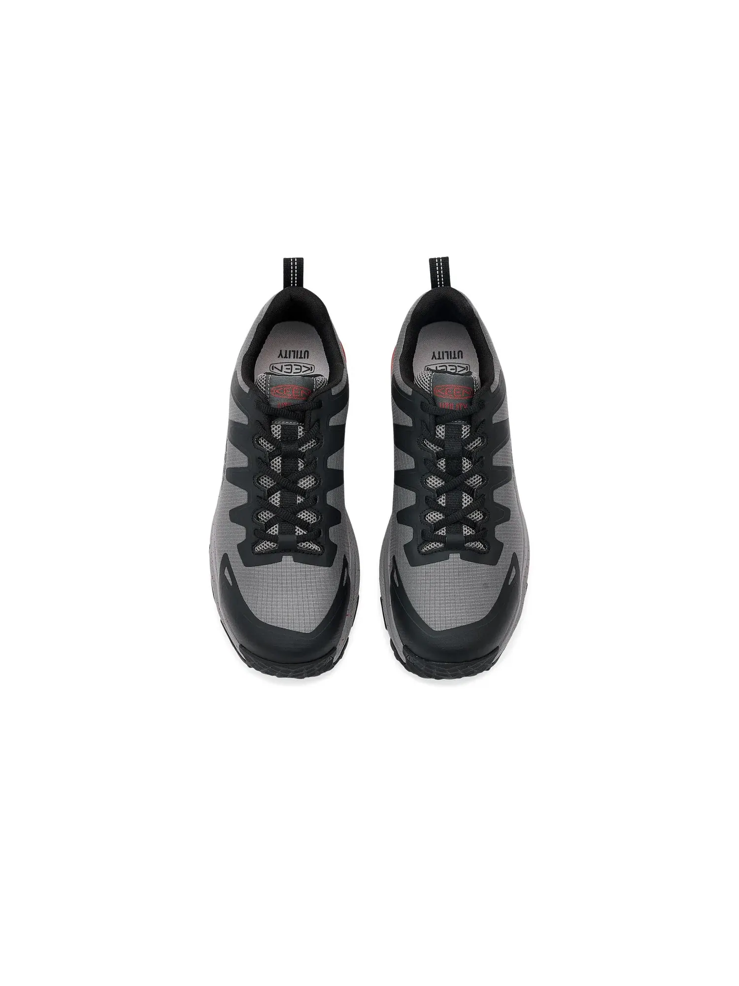Рабочие кроссовки Targhee Blur Work Shoes (Carbon Toe) Keen Utility — изображение 2 из 4, серый/черный