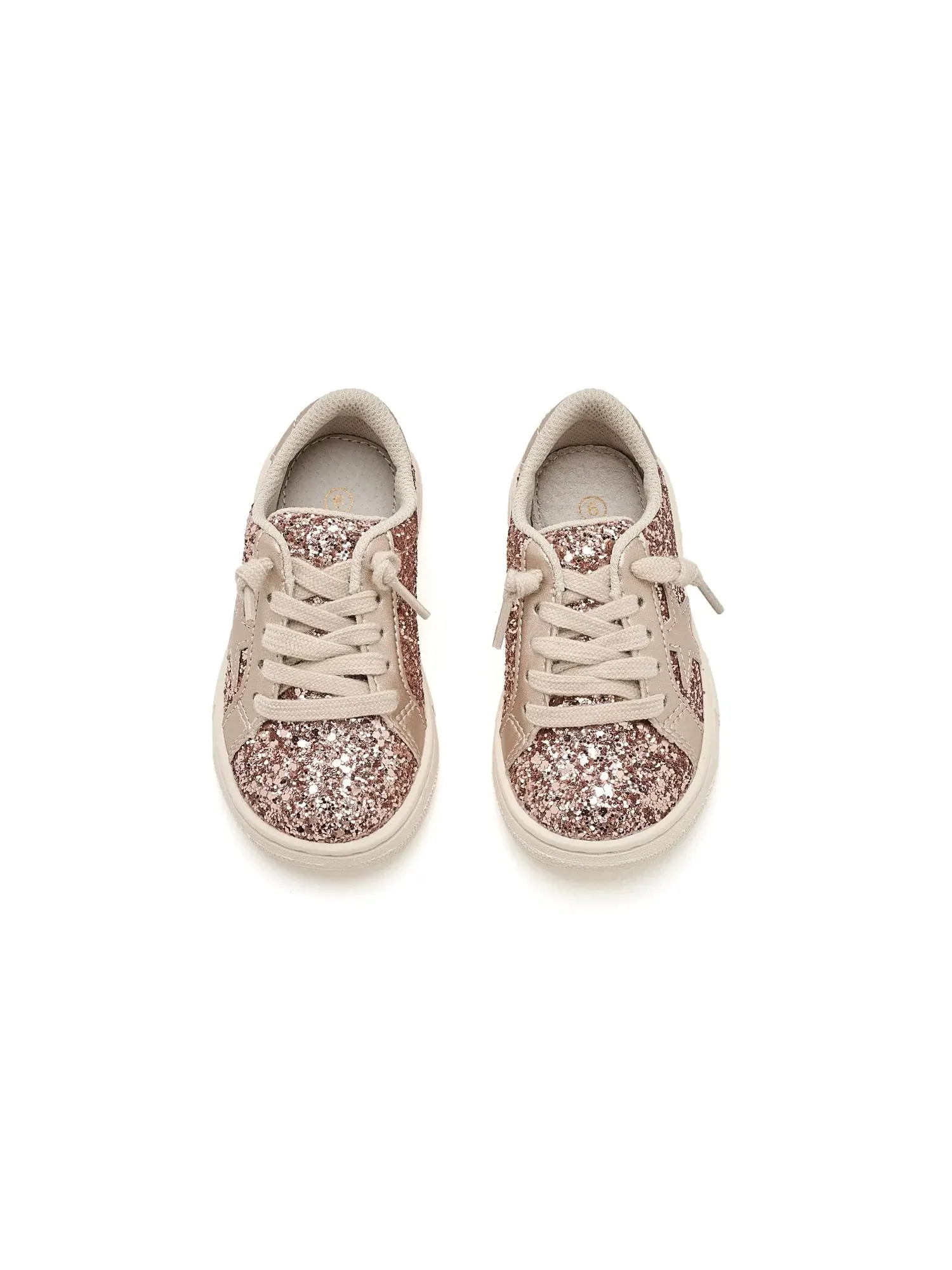 Кроссовки Kinley (для малышей и маленьких детей) L'Amour Shoes Kids — изображение 2 из 4, розовый золотистый