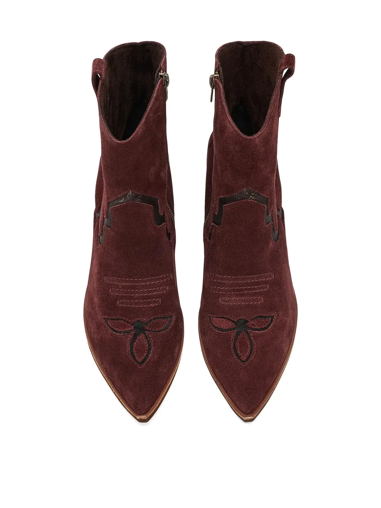 Ботинки Dallas Kork-Ease — изображение 2 из 4, бордовый