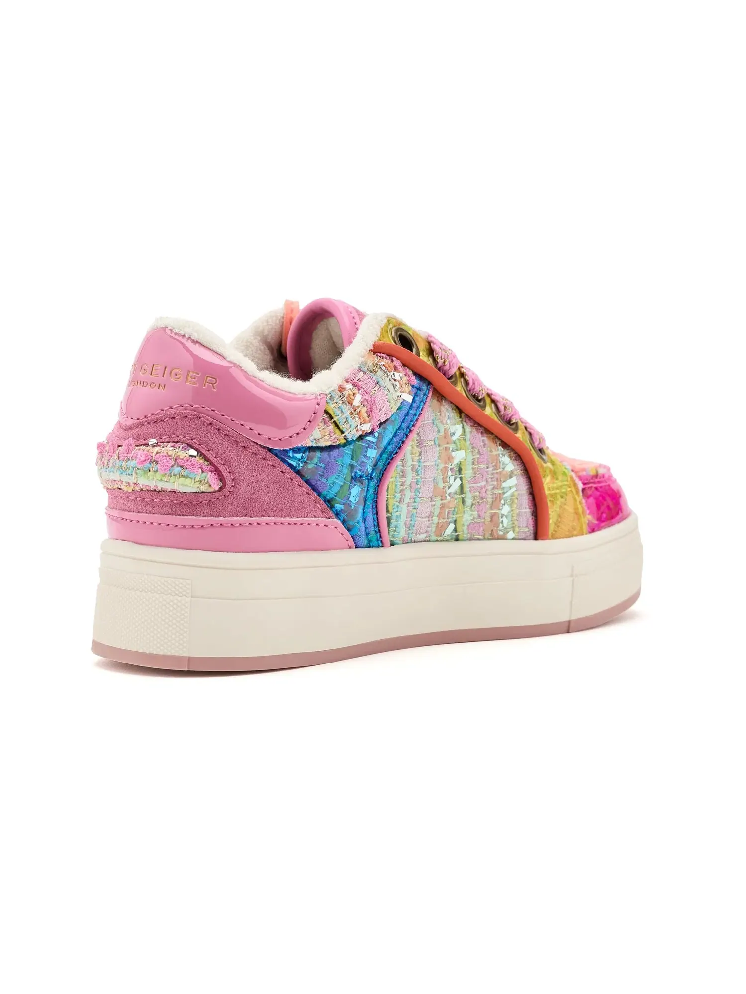 Кроссовки Mini Southbank Tag (для маленьких и больших детей) Kurt Geiger London Kids — изображение 3 из 4, мульти