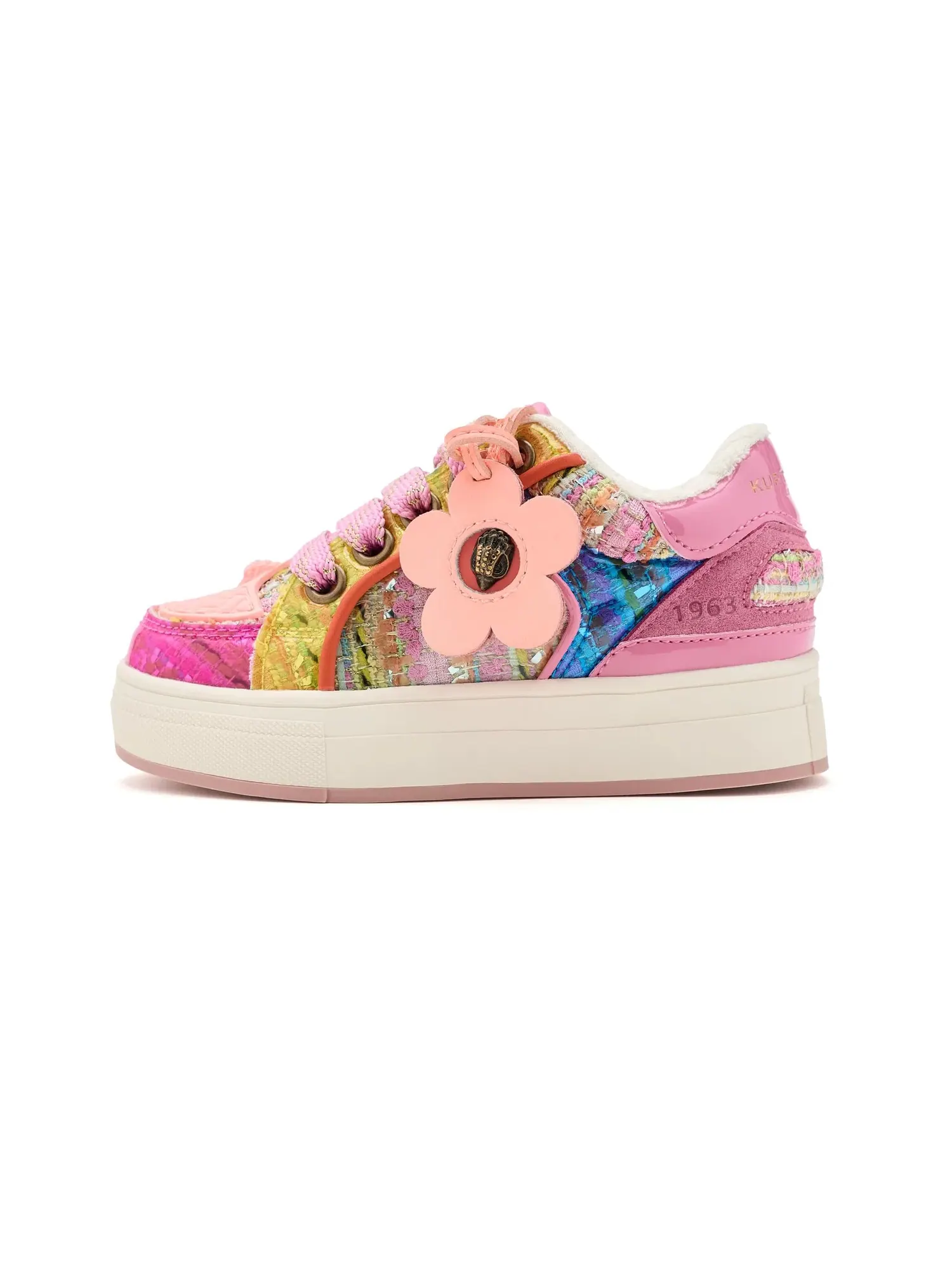 Кроссовки Mini Southbank Tag (для маленьких и больших детей) Kurt Geiger London Kids — изображение 4 из 4, мульти