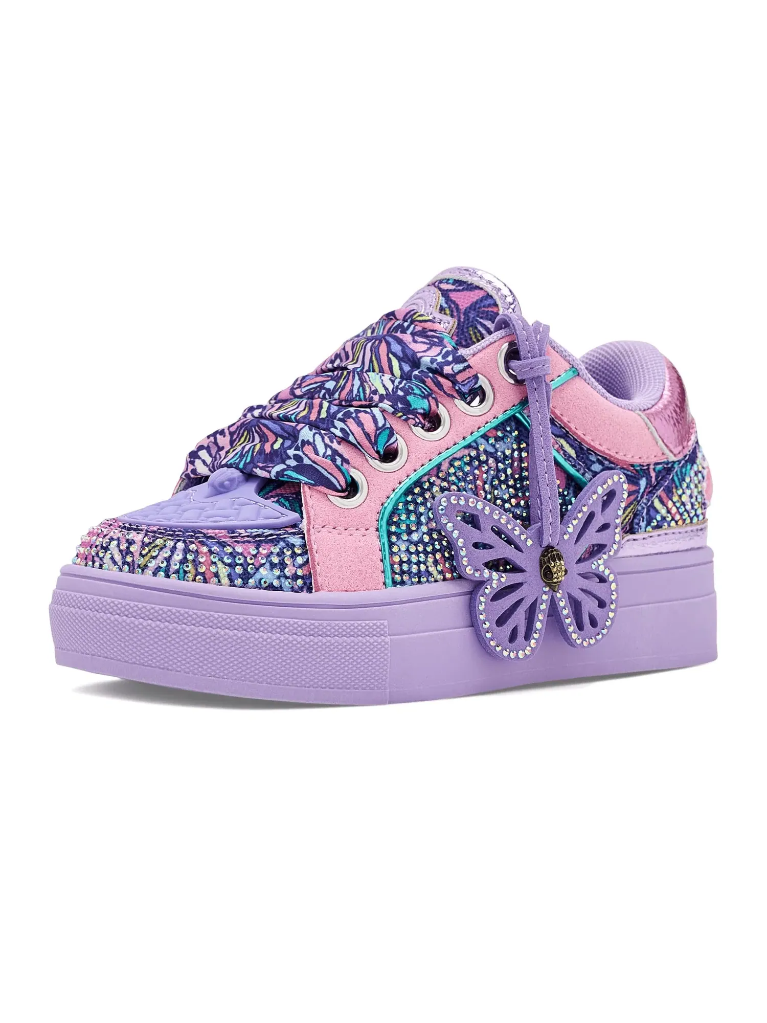 Кроссовки Mini Southbank Tag (для маленьких и больших детей) Kurt Geiger London Kids — изображение 1 из 4, мульти