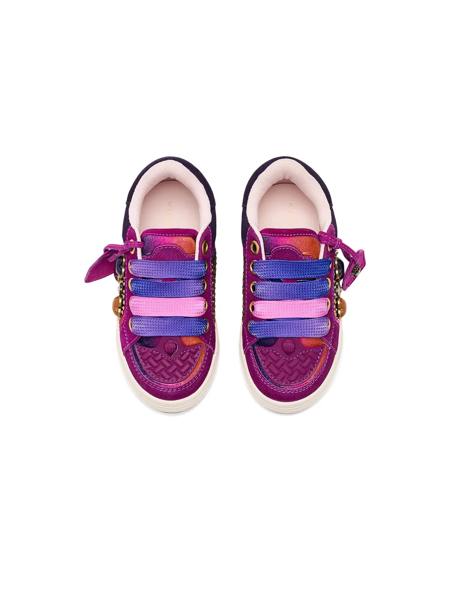 Кроссовки Mini Southbank Tag (для маленьких и больших детей) Kurt Geiger London Kids — изображение 2 из 4, мульти