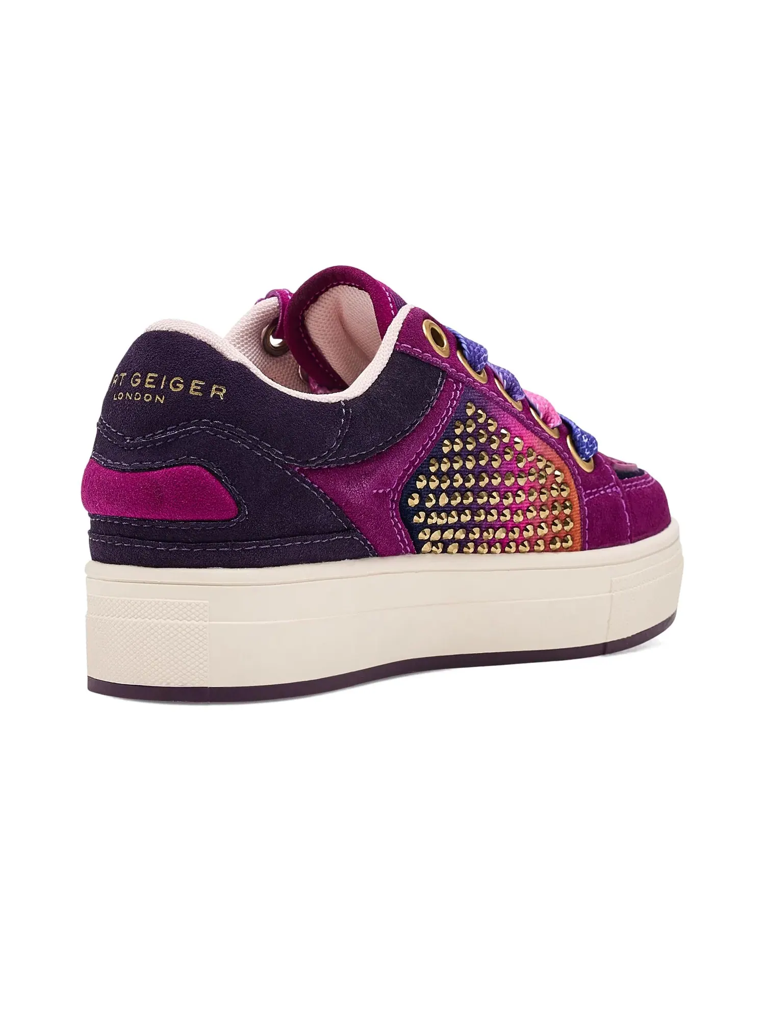 Кроссовки Mini Southbank Tag (для маленьких и больших детей) Kurt Geiger London Kids — изображение 3 из 4, мульти
