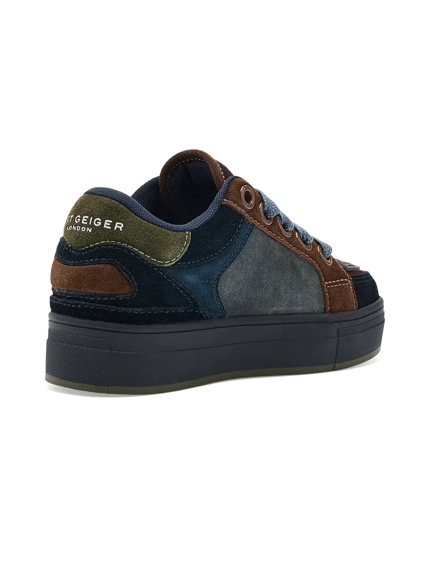 Кроссовки Mini Southbank Tag (для маленьких и больших детей) Kurt Geiger London Kids — изображение 3 из 4, синий темный