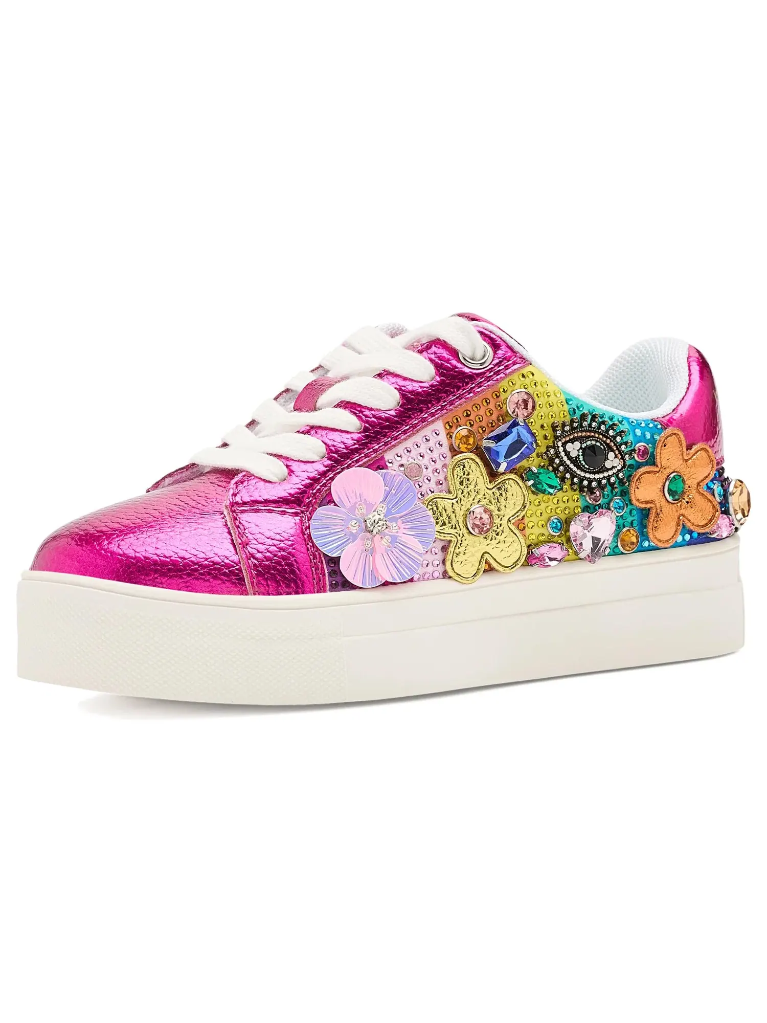Кроссовки Mini Laney Tutti Frutti (для маленьких и больших детей) Kurt Geiger London Kids — изображение 1 из 4, мульти