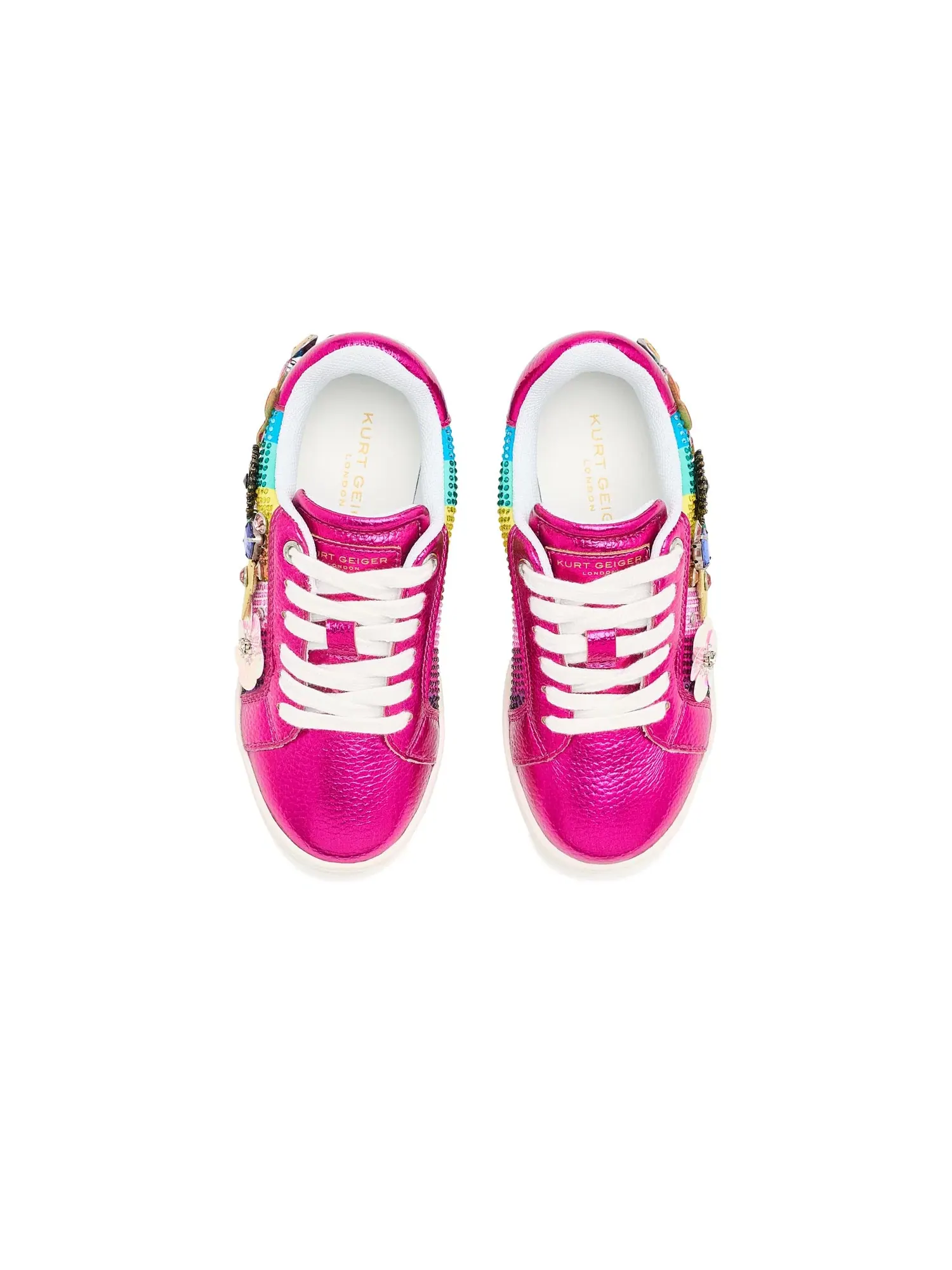 Кроссовки Mini Laney Tutti Frutti (для маленьких и больших детей) Kurt Geiger London Kids — изображение 2 из 4, мульти
