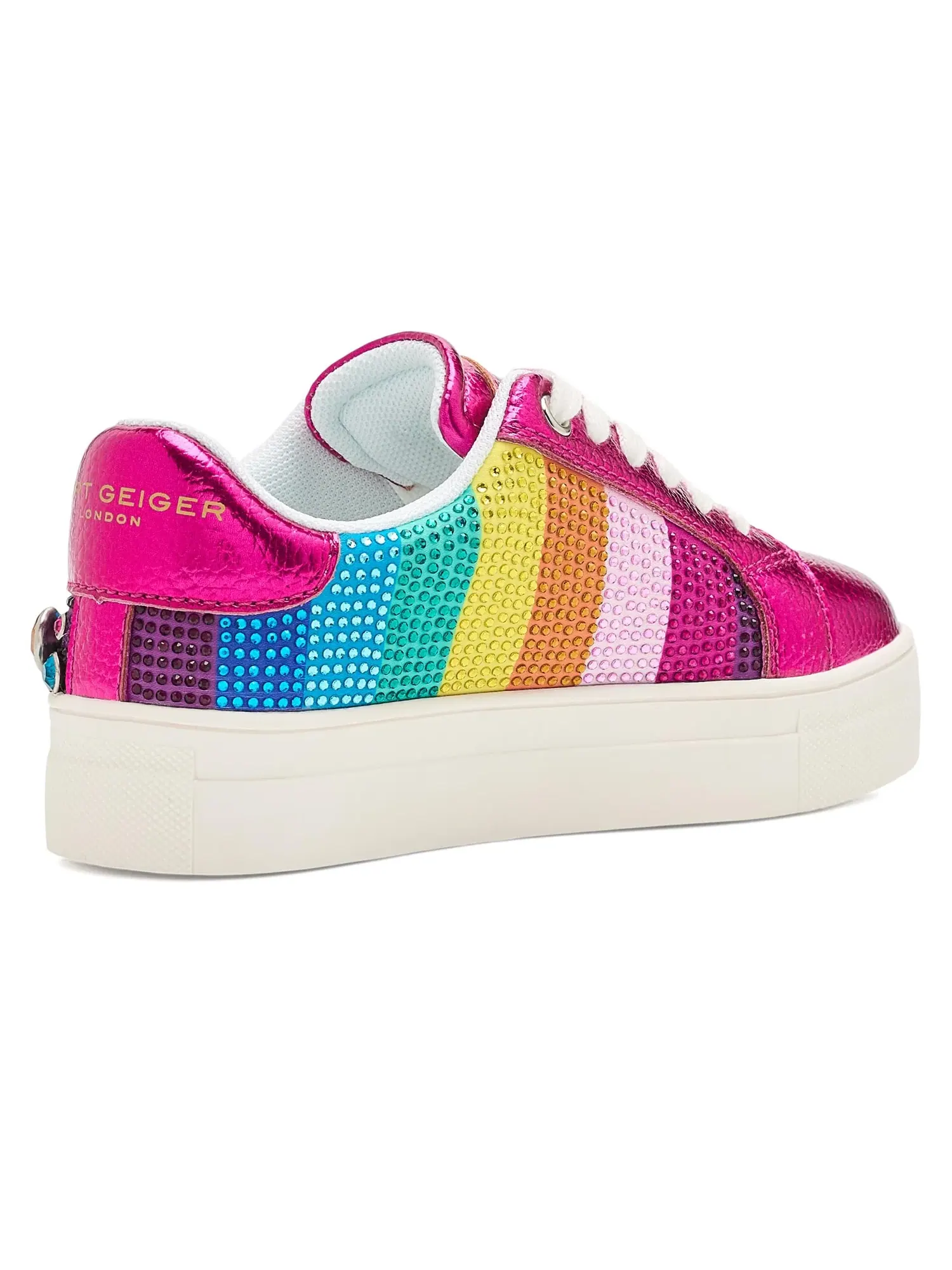 Кроссовки Mini Laney Tutti Frutti (для маленьких и больших детей) Kurt Geiger London Kids — изображение 3 из 4, мульти