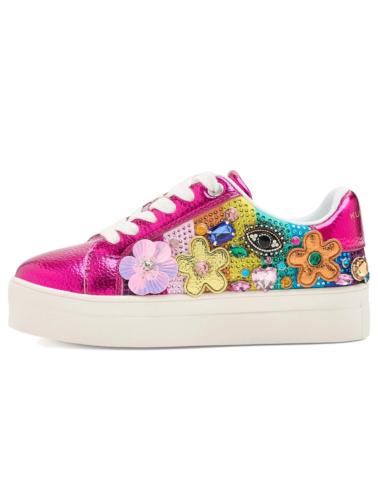 Кроссовки Mini Laney Tutti Frutti (для маленьких и больших детей) Kurt Geiger London Kids — изображение 4 из 4, мульти