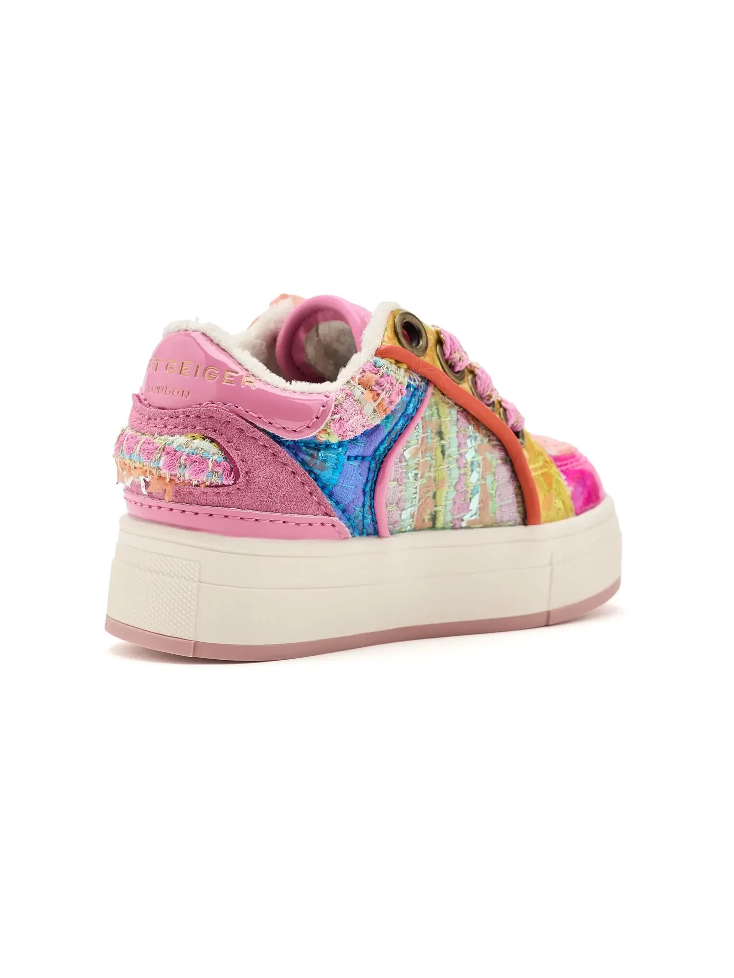 Кроссовки Mini Southbank Tag (для малышей) Kurt Geiger London Kids — изображение 3 из 4, мульти