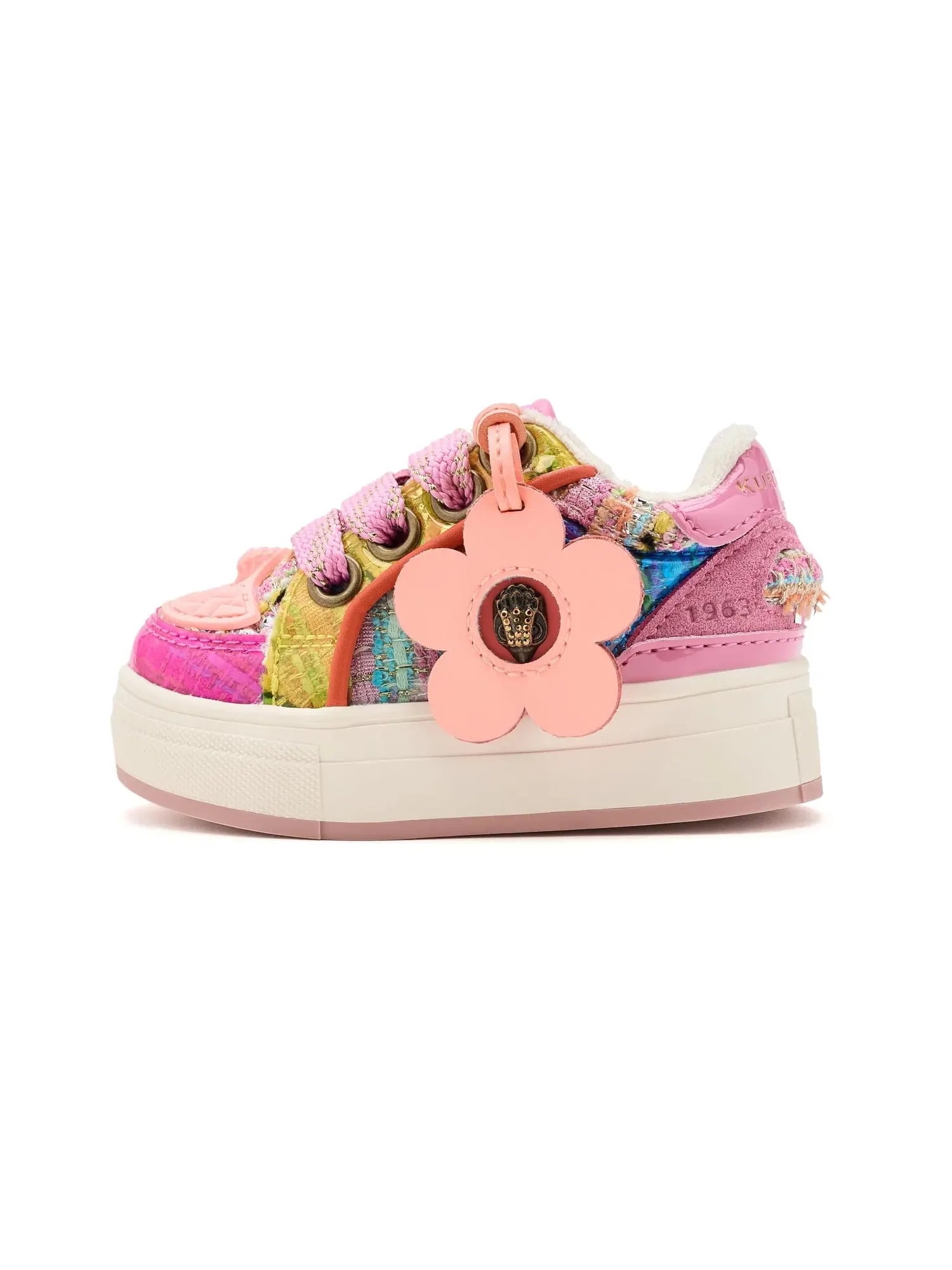 Кроссовки Mini Southbank Tag (для малышей) Kurt Geiger London Kids — изображение 4 из 4, мульти