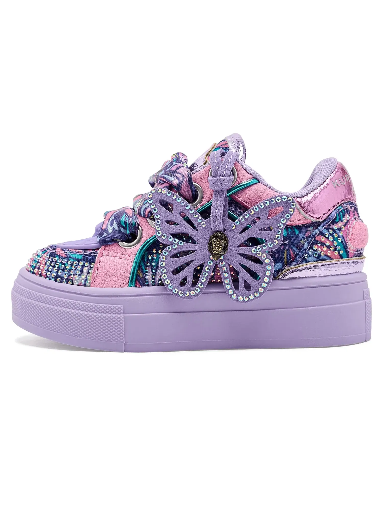 Кроссовки Mini Southbank Tag (для малышей) Kurt Geiger London Kids — изображение 4 из 4, мульти