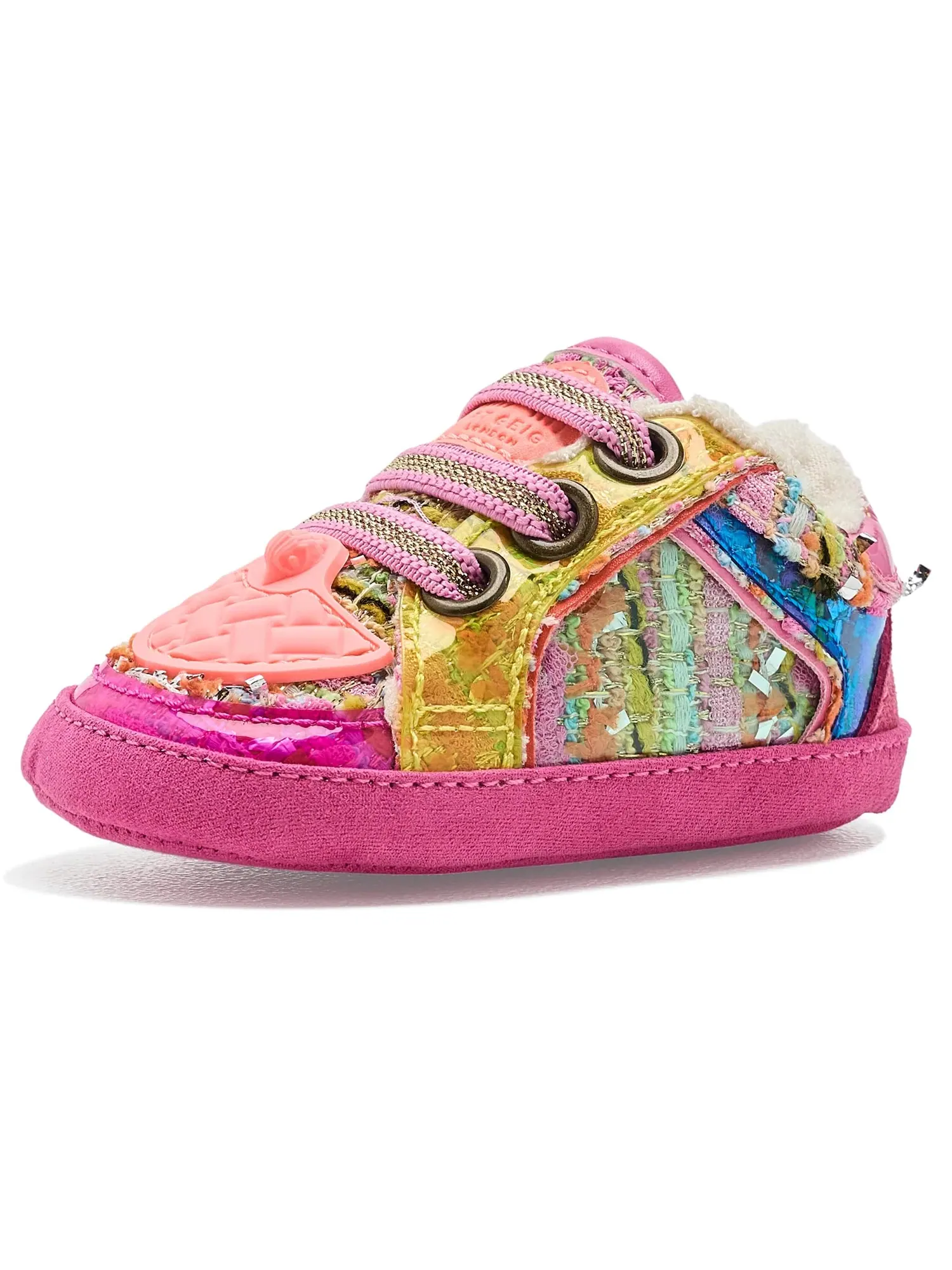 Кроссовки Baby Southbank Tag (для младенцев и малышей) Kurt Geiger London Kids — изображение 1 из 4, мульти
