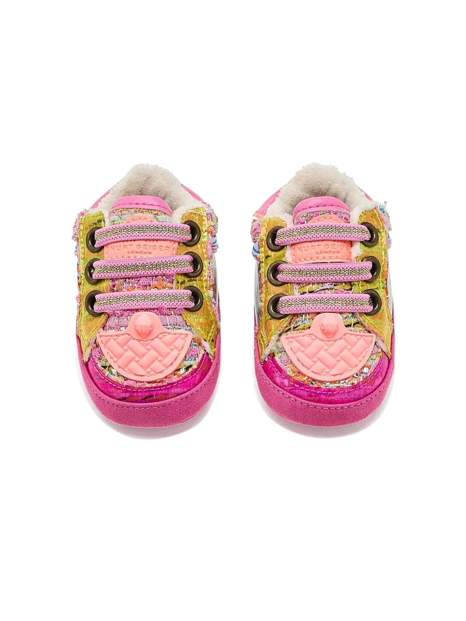Кроссовки Baby Southbank Tag (для младенцев и малышей) Kurt Geiger London Kids — изображение 2 из 4, мульти