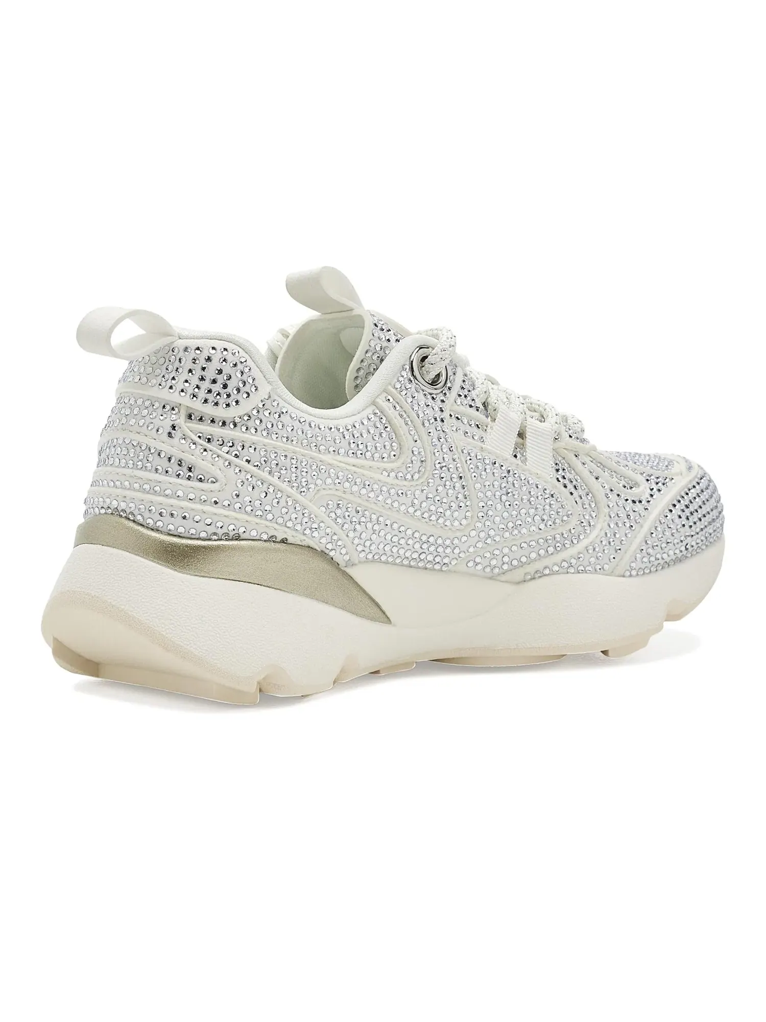 Кроссовки Mini Kurt Runner (для маленьких и больших детей) Kurt Geiger London Kids — изображение 3 из 4, белый