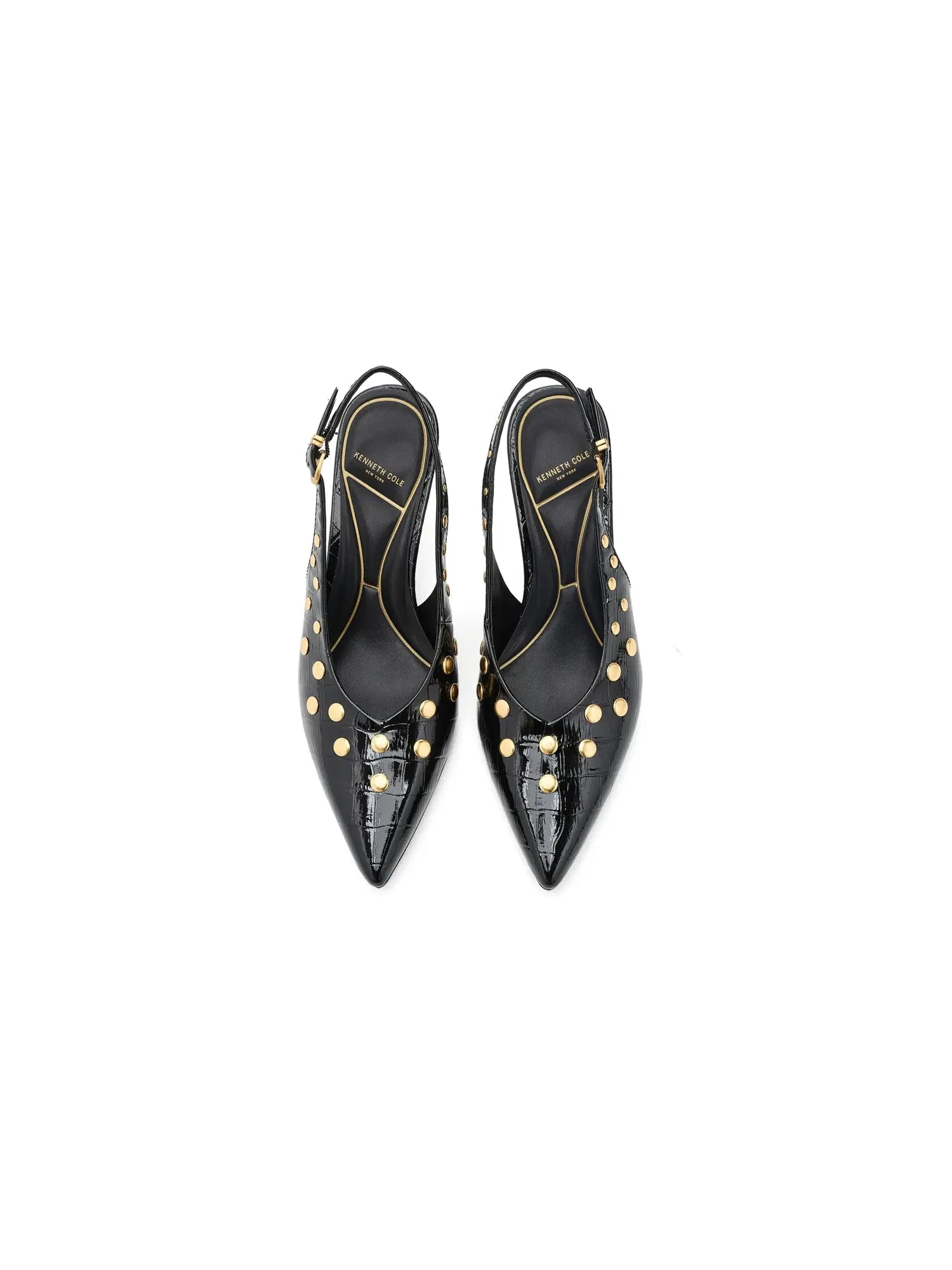 Туфли Ulysses Studs Kenneth Cole New York — изображение 2 из 4, черный