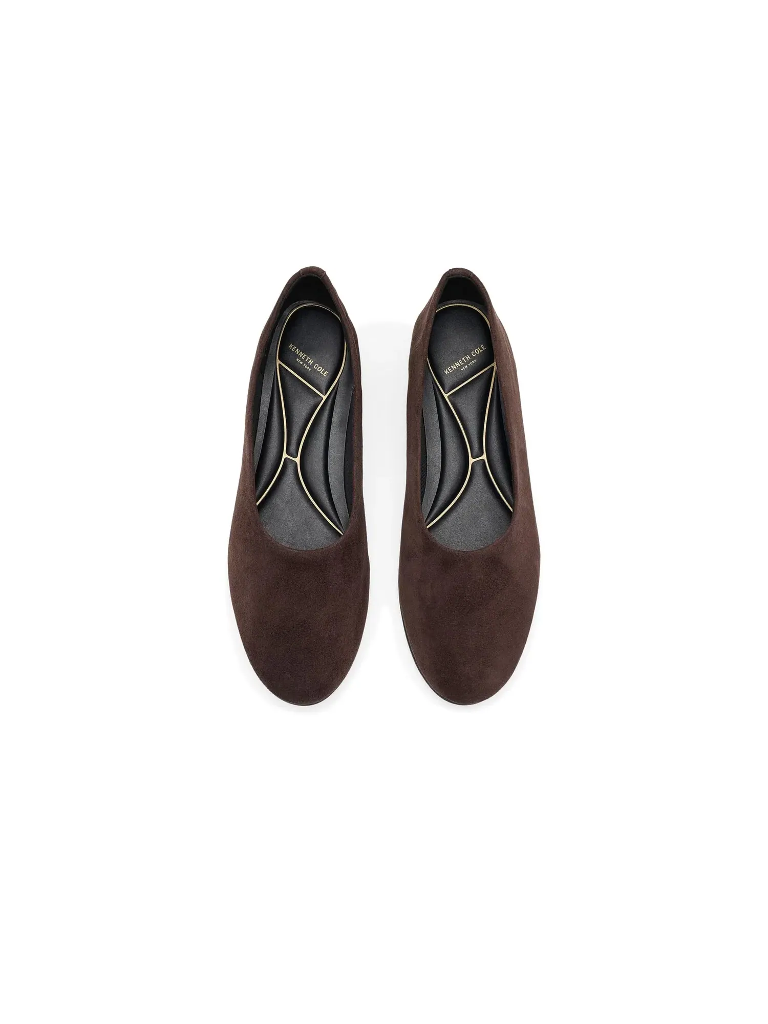Балетки Garland Kenneth Cole New York — изображение 2 из 4, шоколадный