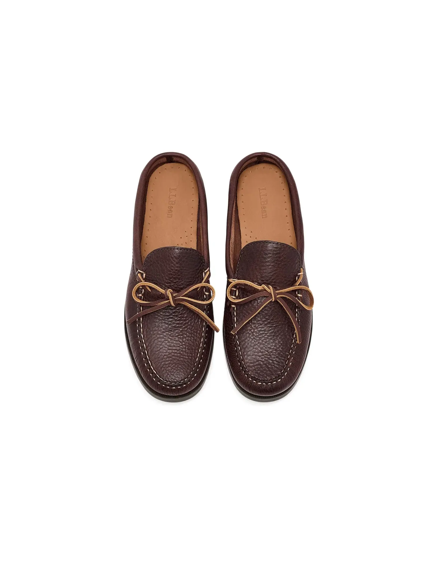 Мюли Casco Bay Boat Moc Mules L.L.Bean — изображение 2 из 4, коричневый