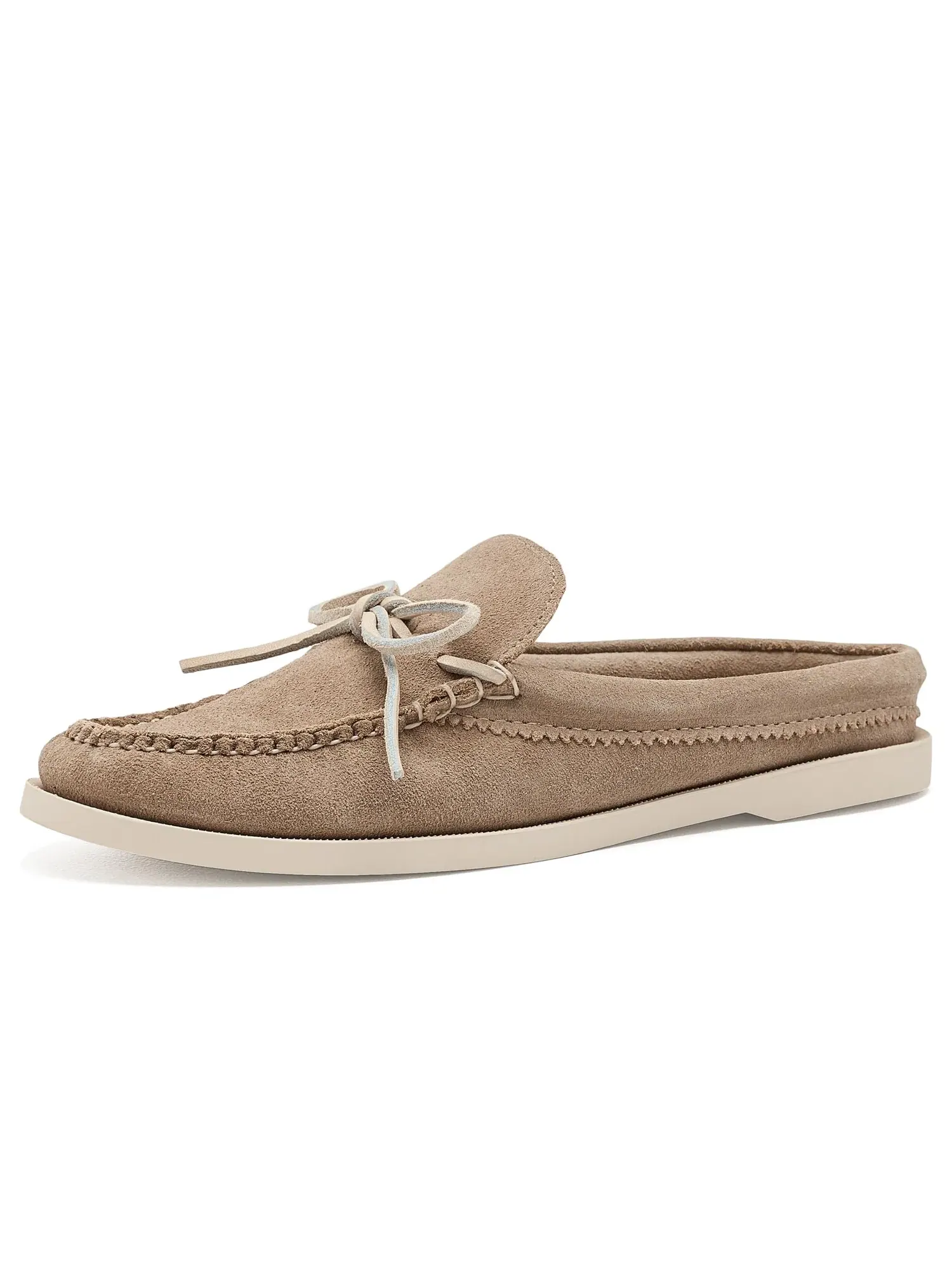 Мюли Casco Bay Boat Moc Mules L.L.Bean — изображение 1 из 4, хаки