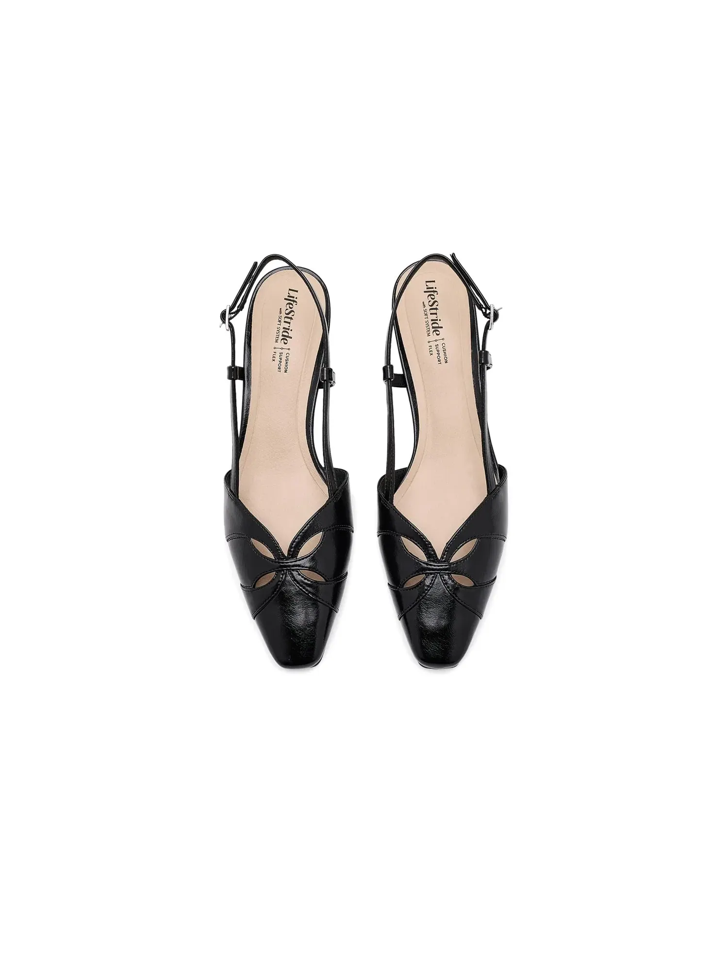 Туфли-слингбэки Landon Slingback Shoes Lifestride — изображение 2 из 4, черный