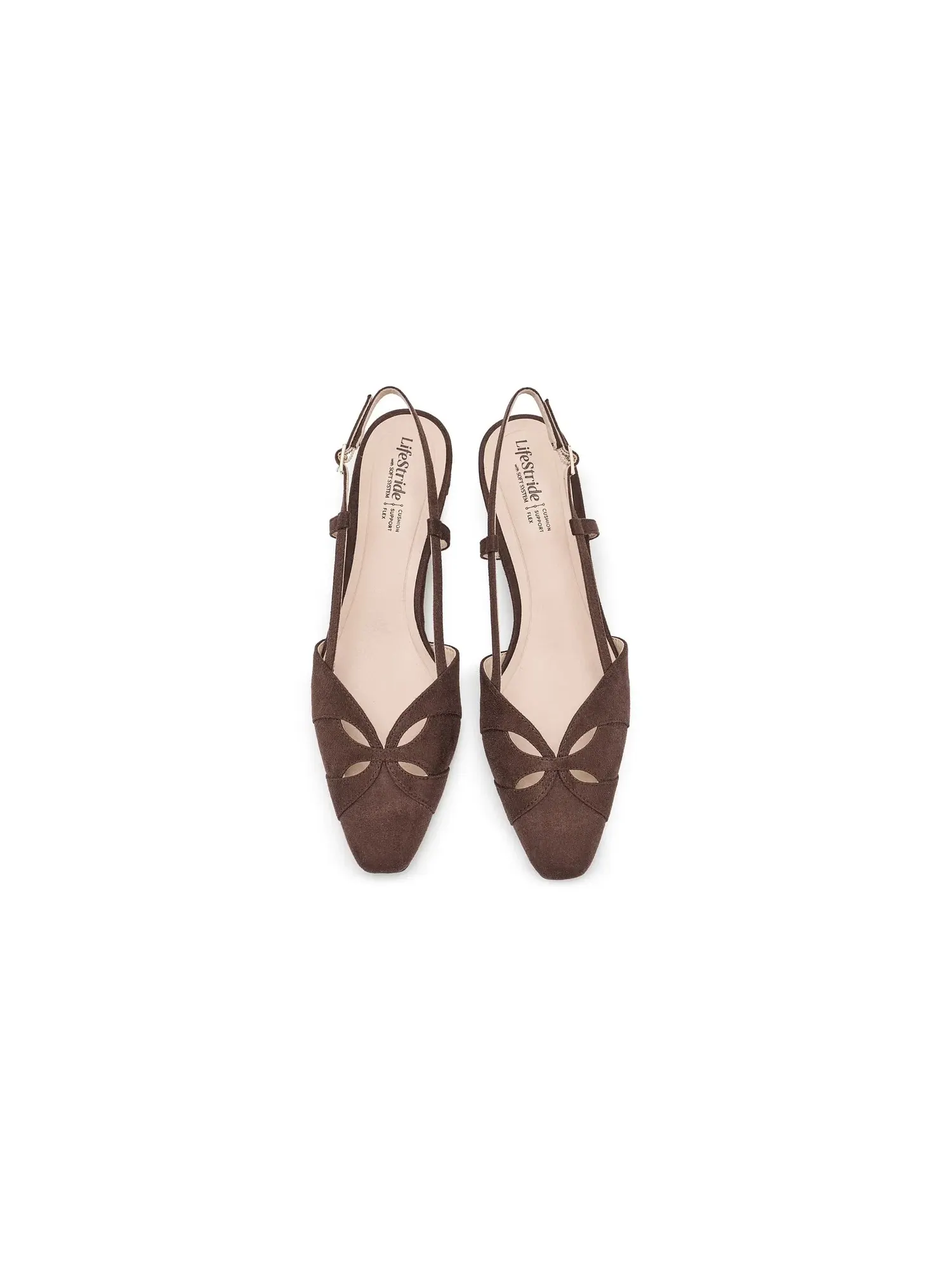 Туфли-слингбэки Landon Slingback Shoes Lifestride — изображение 2 из 4, коричневый