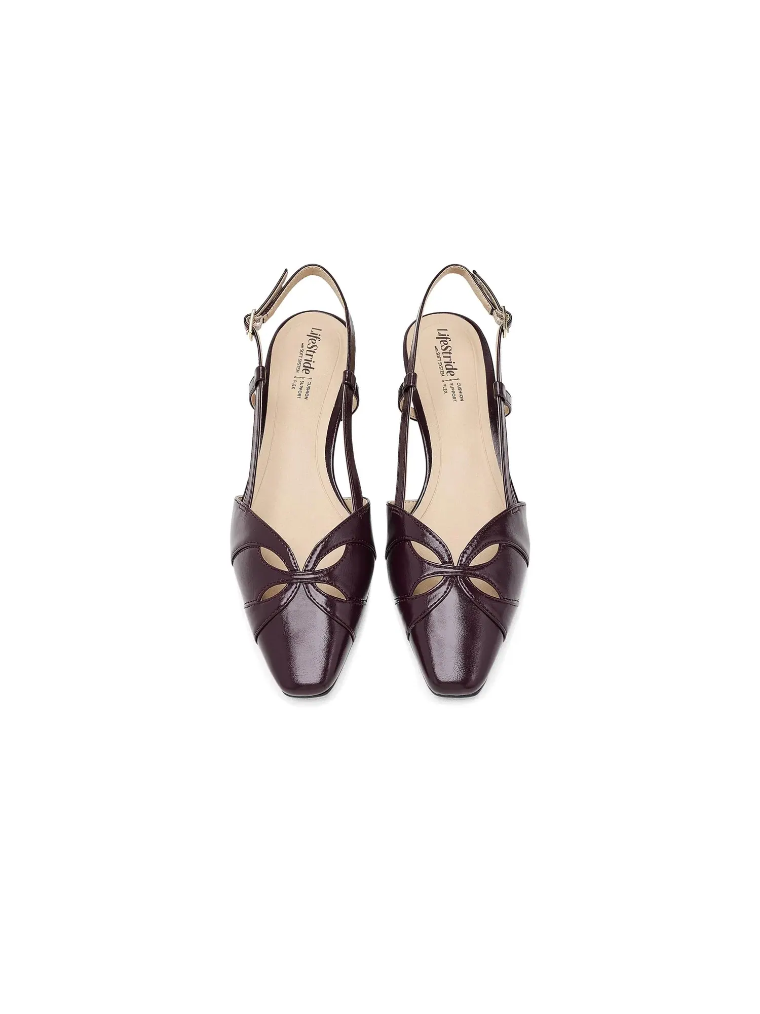 Туфли-слингбэки Landon Slingback Shoes Lifestride — изображение 2 из 4, сливовый