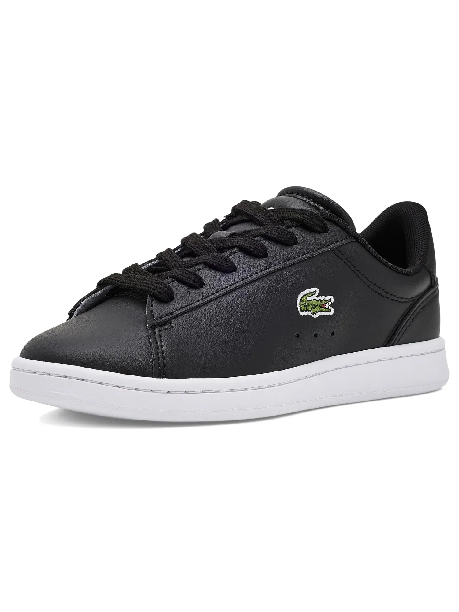 Кроссовки Carnaby Set (для маленьких и больших детей) Lacoste Kids — изображение 1 из 4, черный/белый