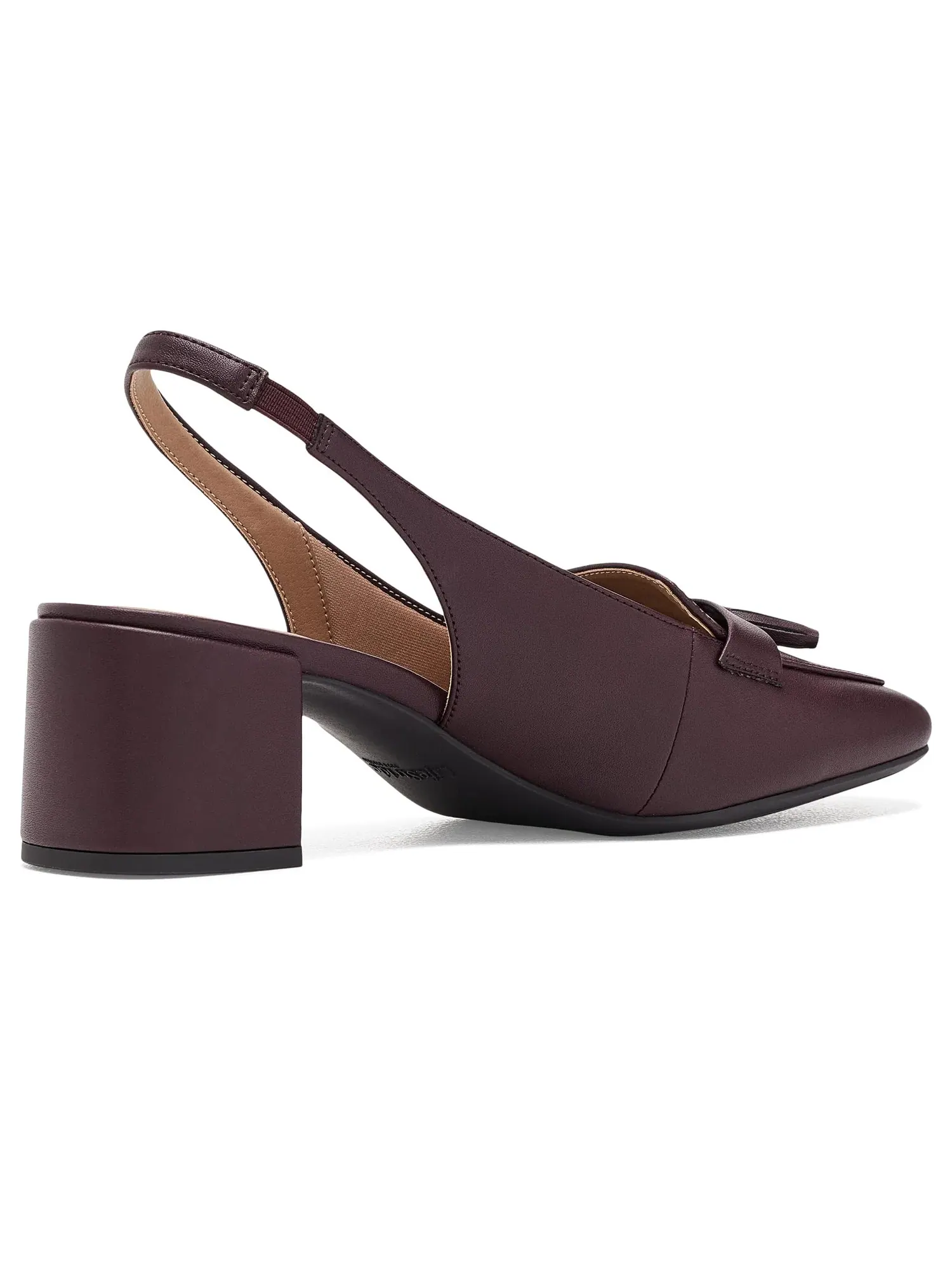 Туфли-слингбэки Clarissa Slingback Shoes Lifestride — изображение 3 из 4, бордовый