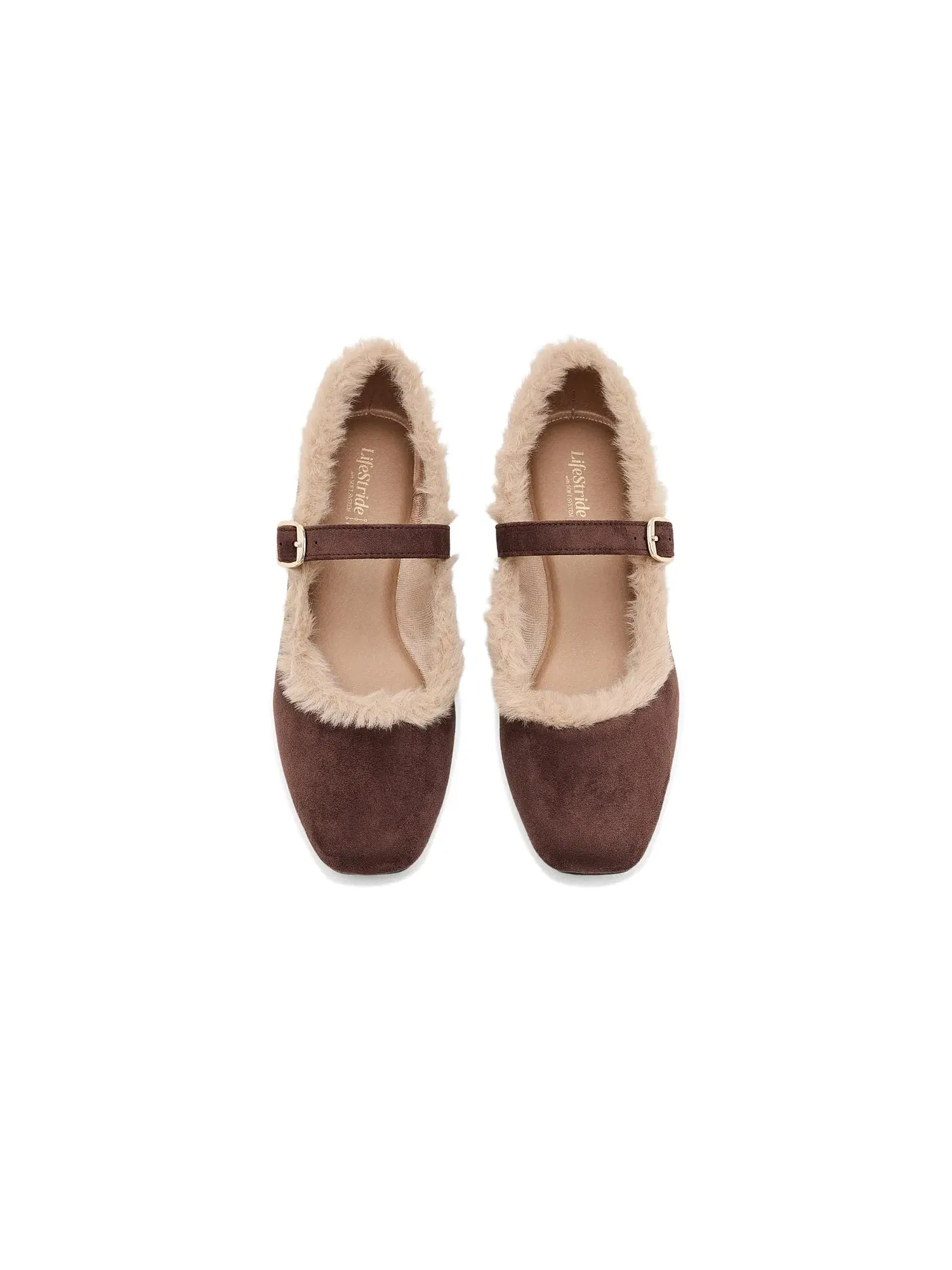 Балетки Beloved 3 Mary Jane Shoes Lifestride — изображение 2 из 4, коричневый
