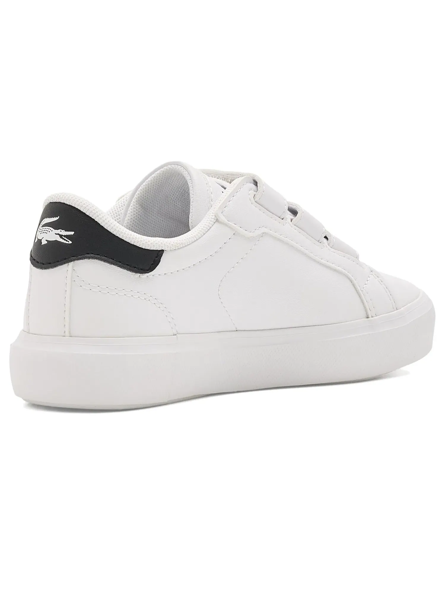 Кроссовки Powercourt (для маленьких детей) Lacoste Kids — изображение 3 из 4, белый/черный