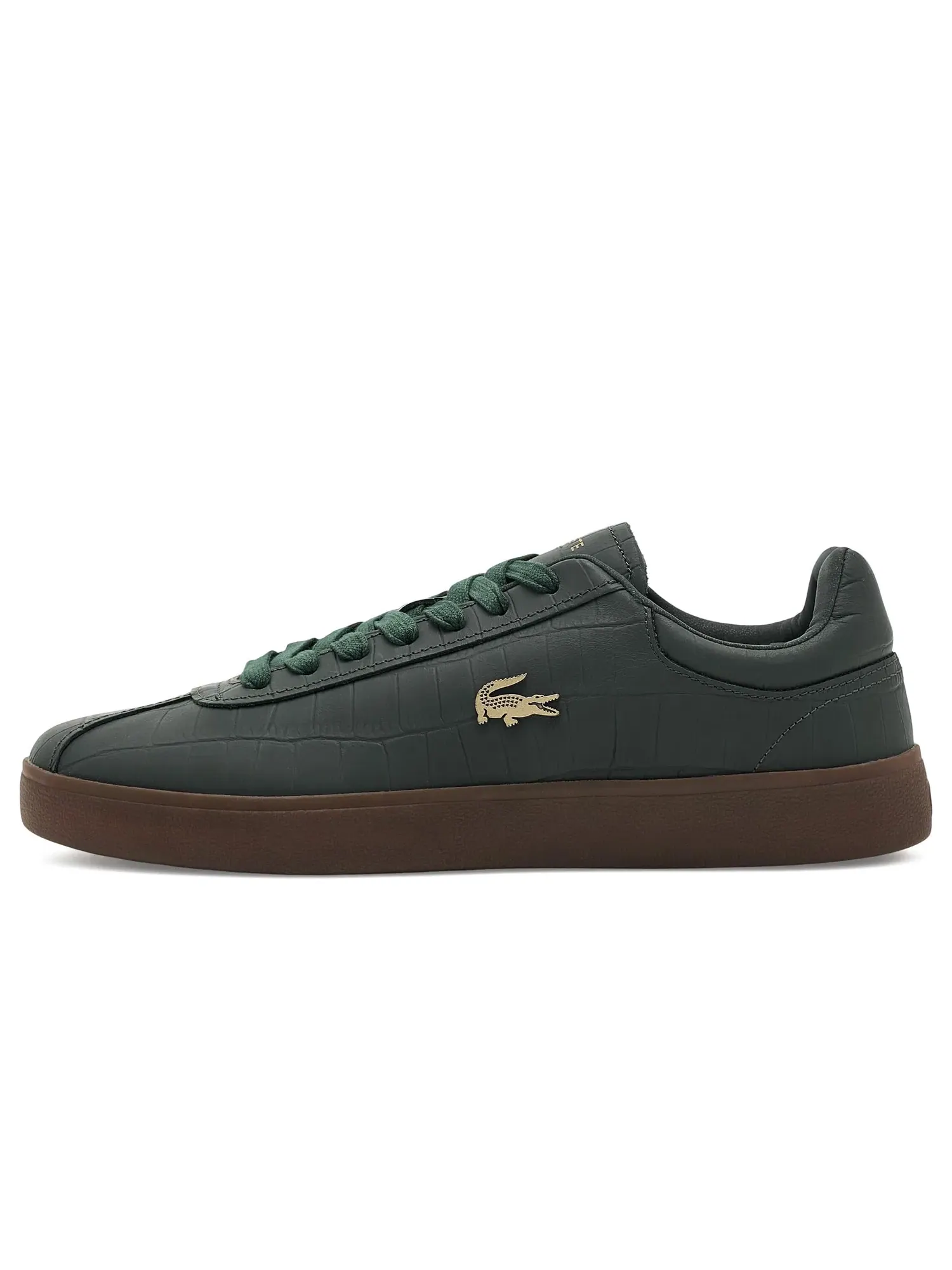 Кожаные кроссовки Baseshot Lacoste — изображение 4 из 4, темный зеленый