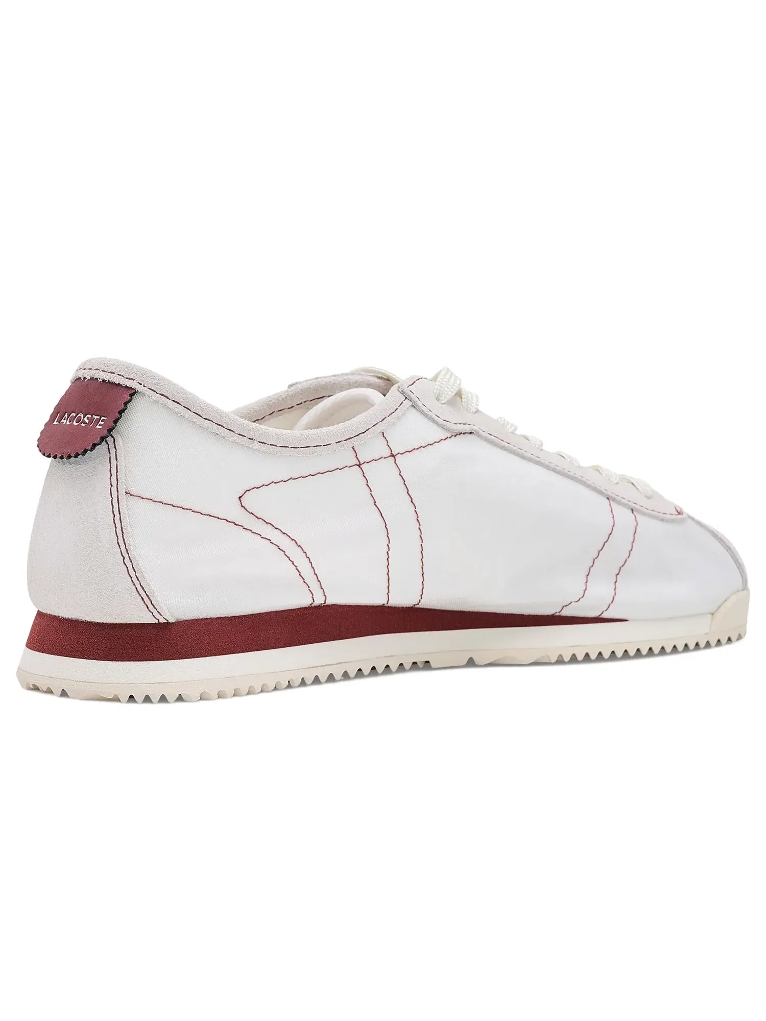 Низкие кроссовки Club-Low Lacoste — изображение 3 из 4, белый/темный коричневый