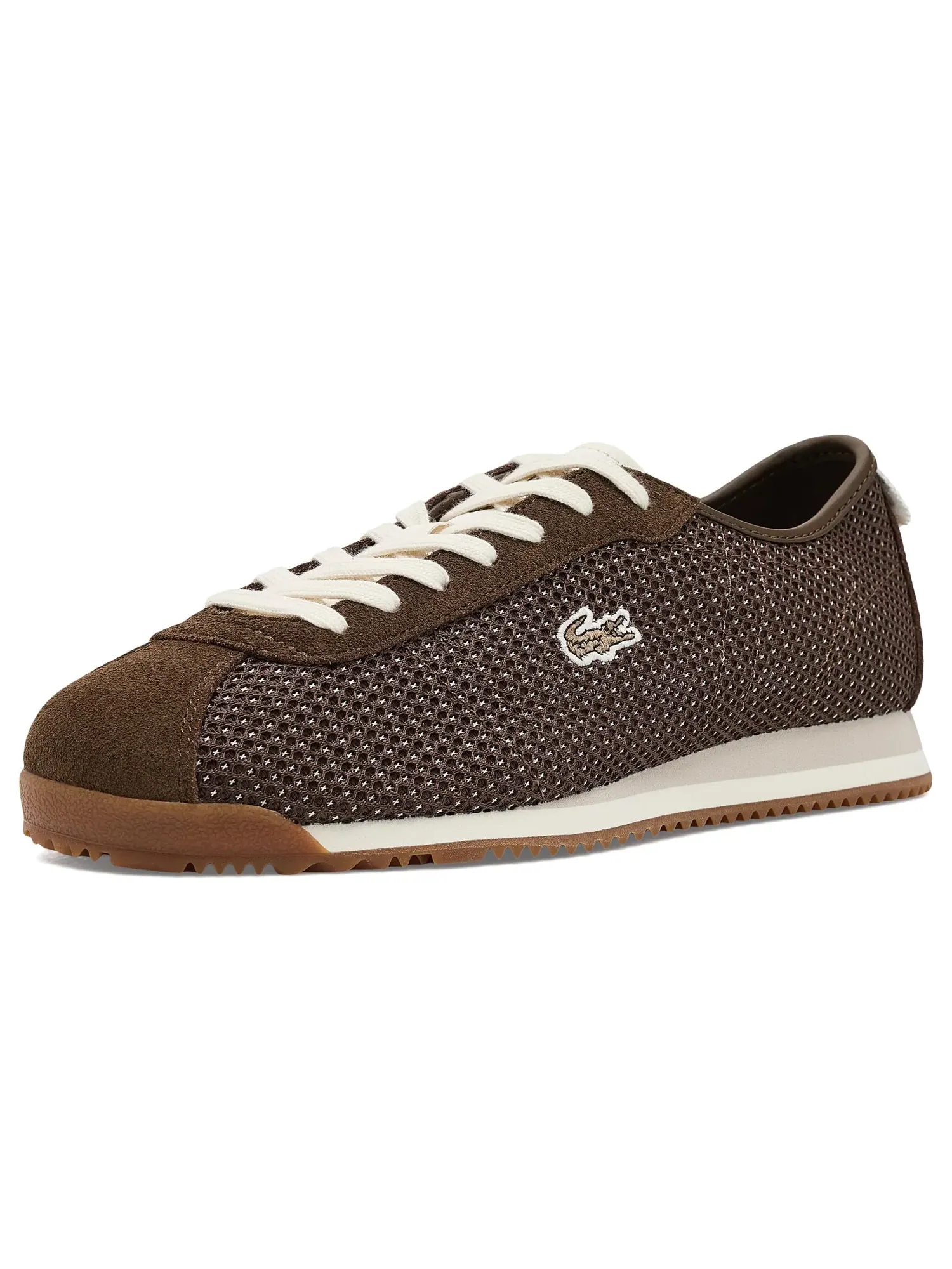 Низкие кроссовки Club-Low Lacoste — изображение 1 из 4, коричневый/белый