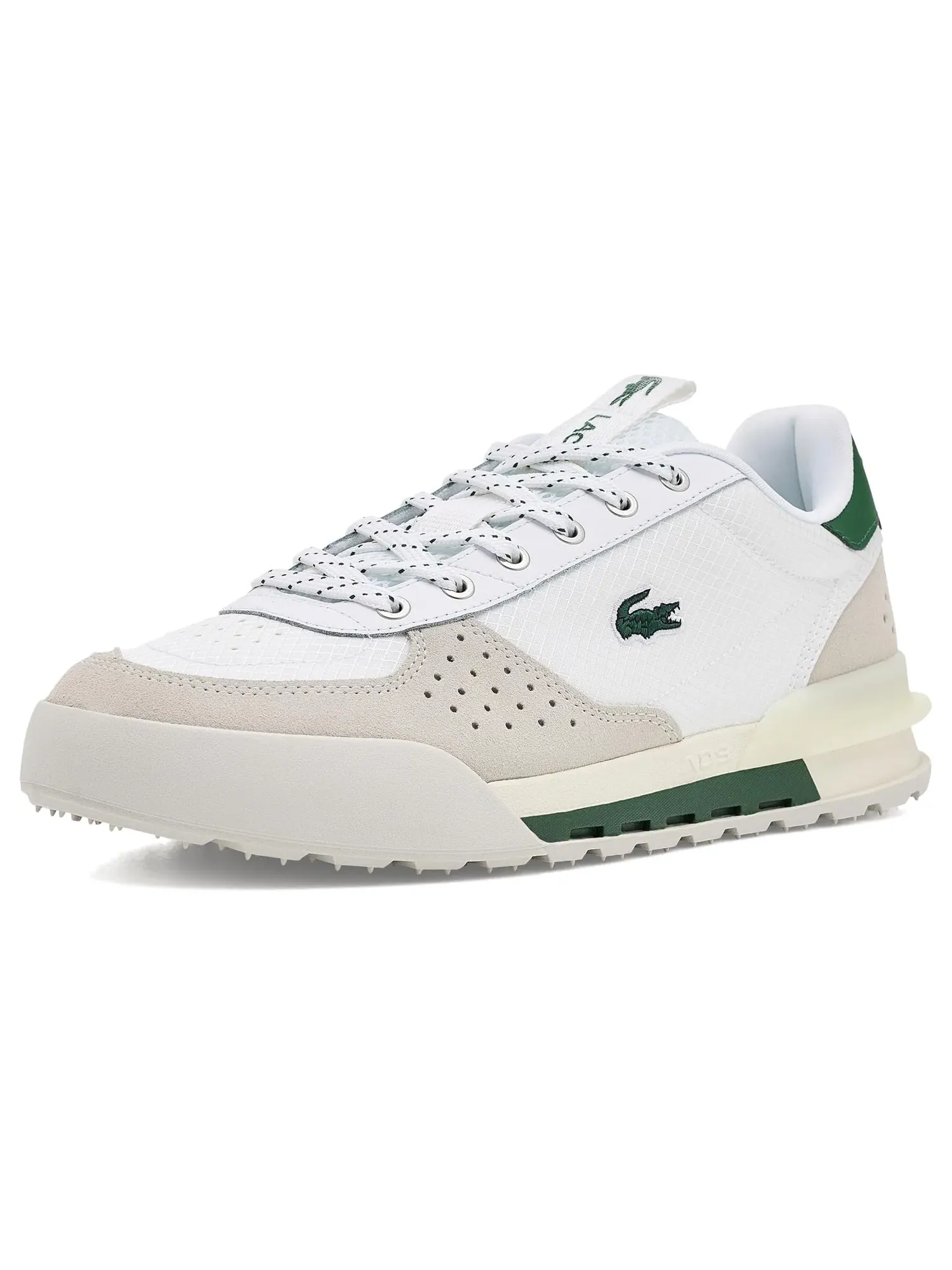Кроссовки Slam Break Lacoste — изображение 1 из 4, белый/темный зеленый