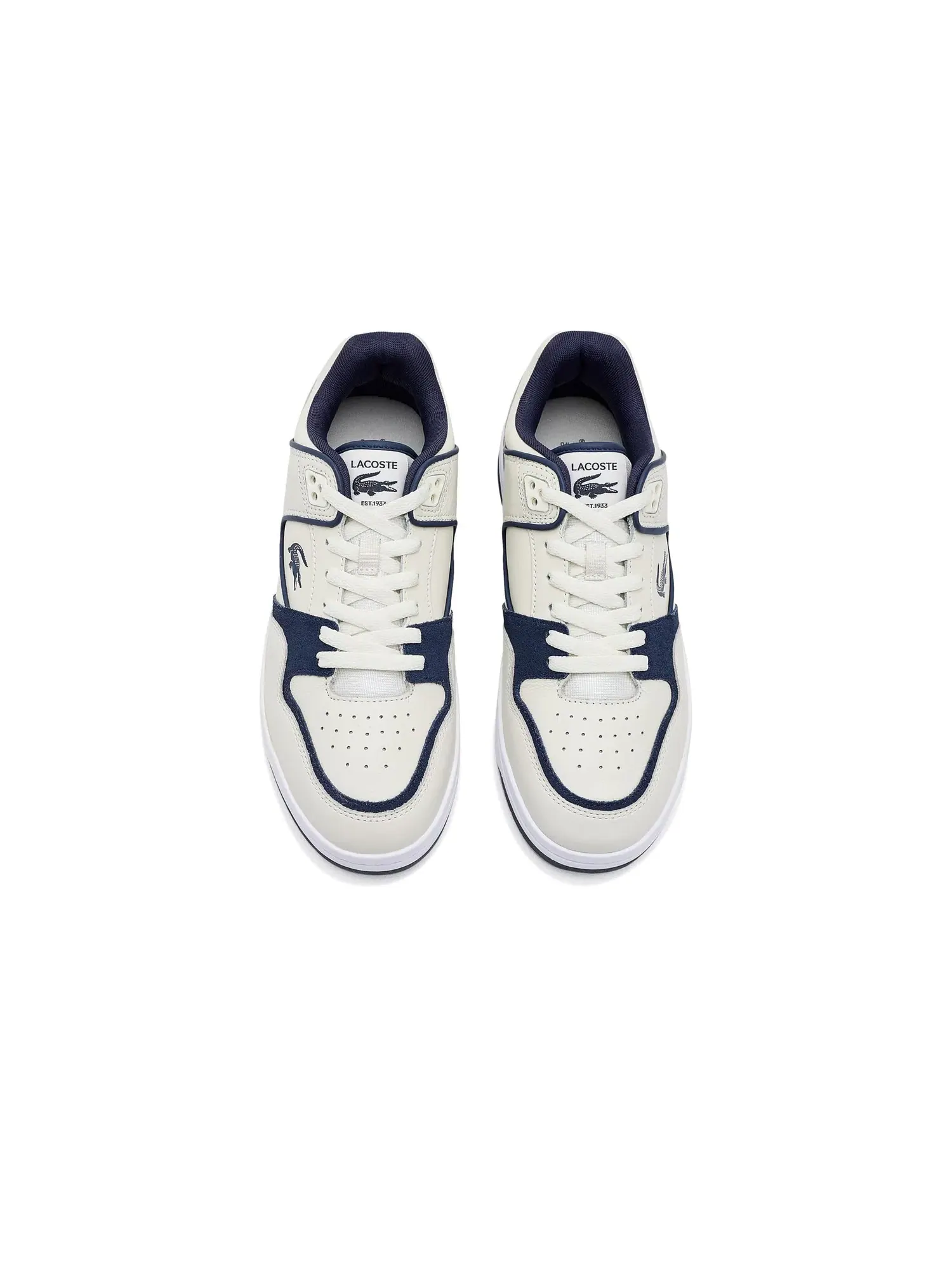 Кроссовки Courtcage Set 2 Lacoste — изображение 2 из 4, белый/темно-синий