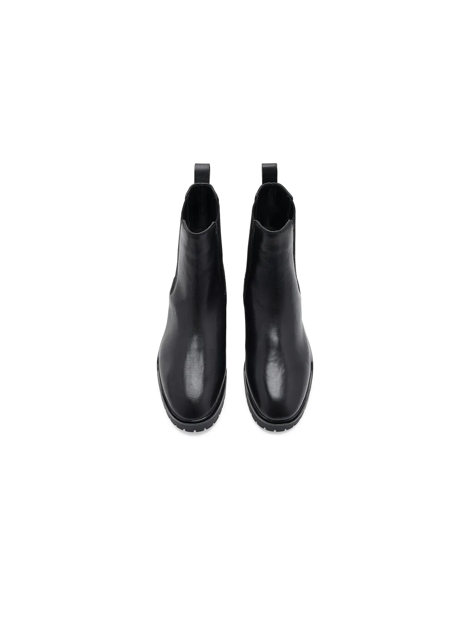 Ботинки Allyson Calfskin Booties Lauren Ralph Lauren — изображение 2 из 4, черный